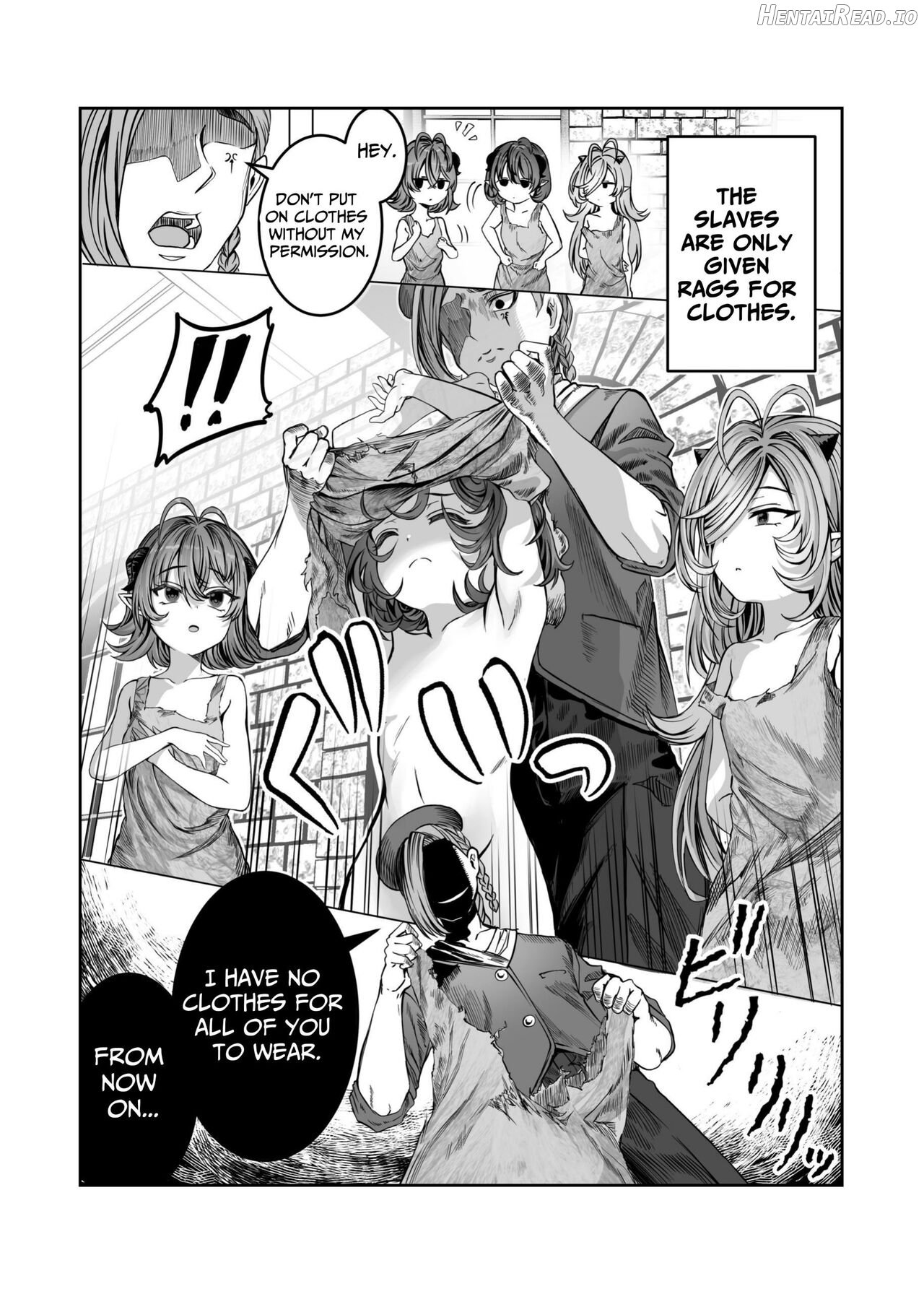 Dorei o Choukyou shite Harem Tsukuru ~Sodateta Dorei-tachi to Junai Harem H suru made no Hanashi~ "Manga Ban Chapter 1 - page 8