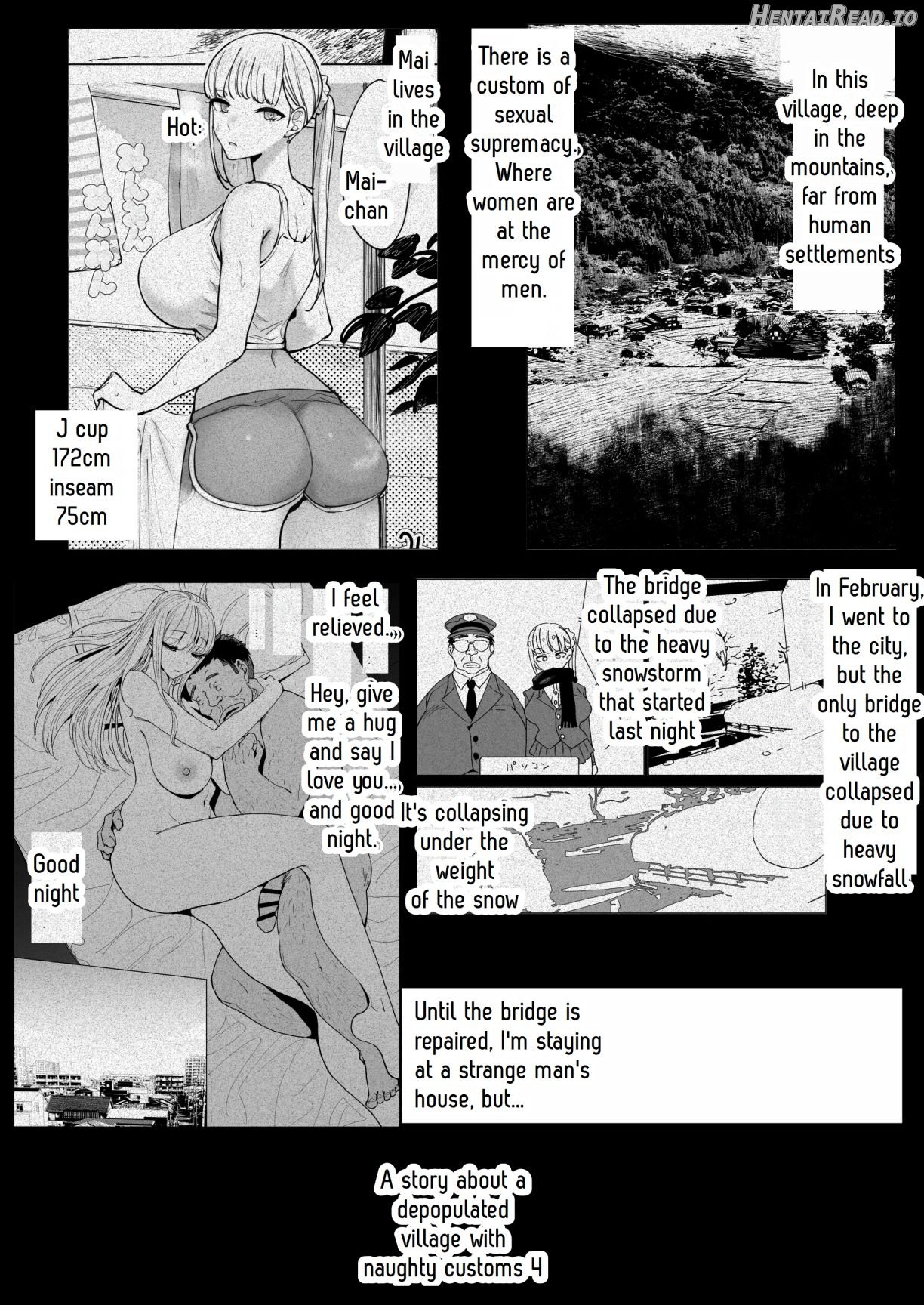 A story about a depopulated village with naughty customs 4 Chapter 1 - page 5