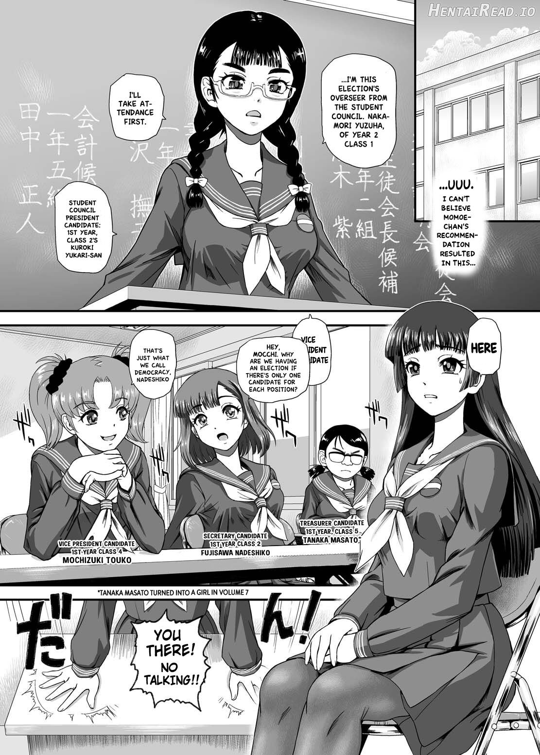 Futanari nanode Gakkou Seikatsu ga Fuan desu 9 Chapter 1 - page 4