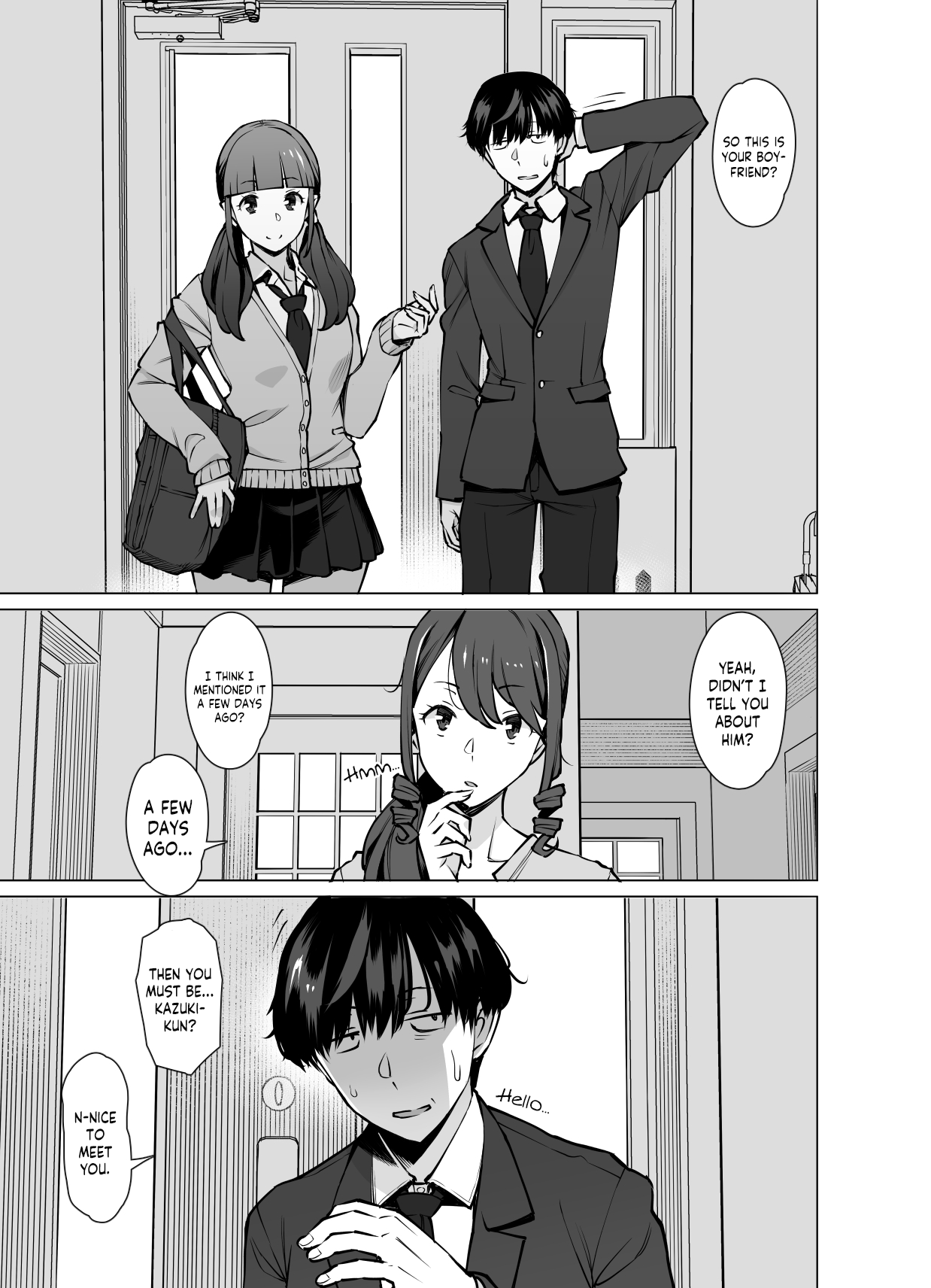 Yamazaki Makie, Musume no Kareshi to SeFri ni Naru Chapter 1 - page 6