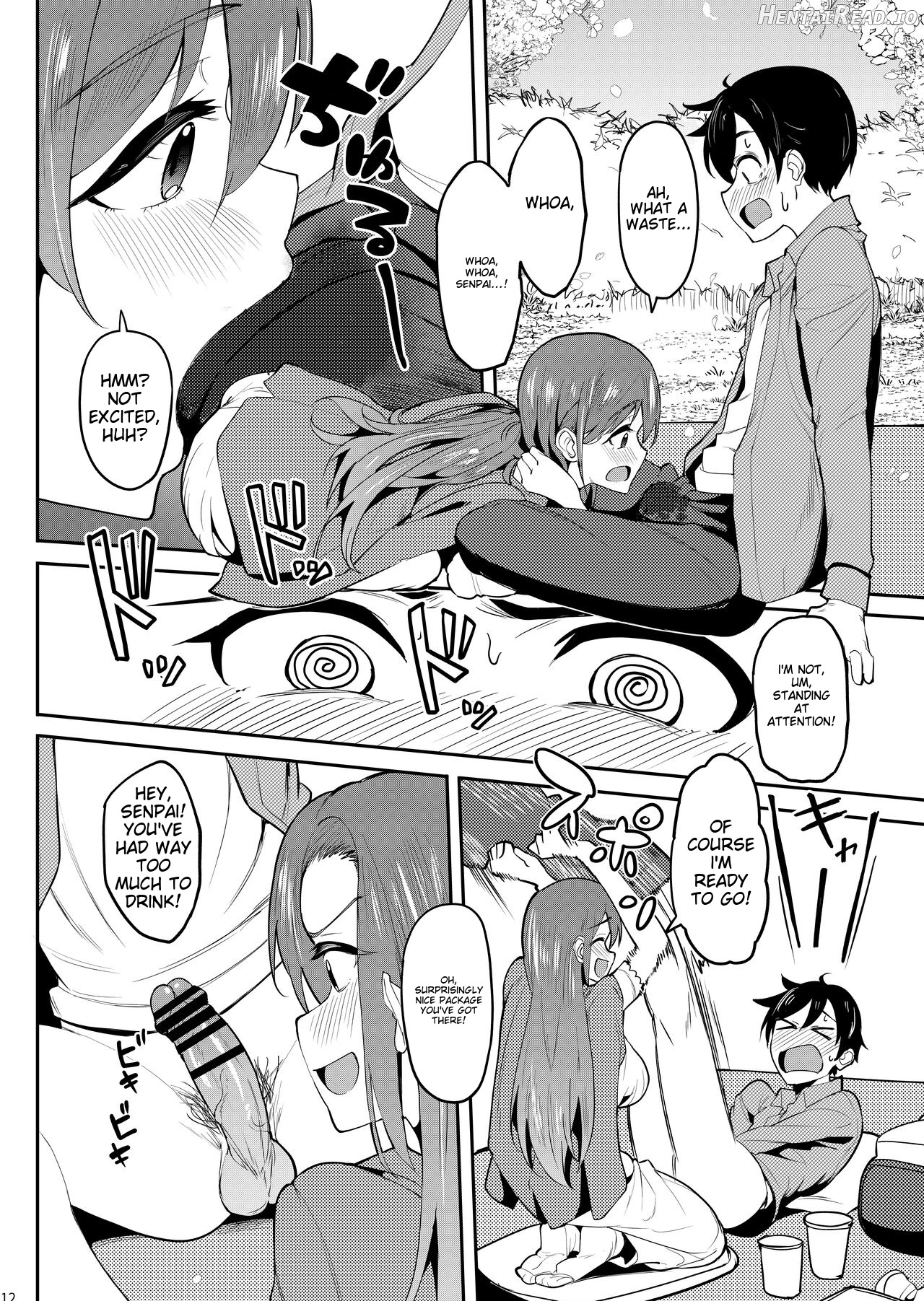 Yoidore Hanamizake - Daigaku no Senpai to Ohanami Deisui Sex Chapter 1 - page 11