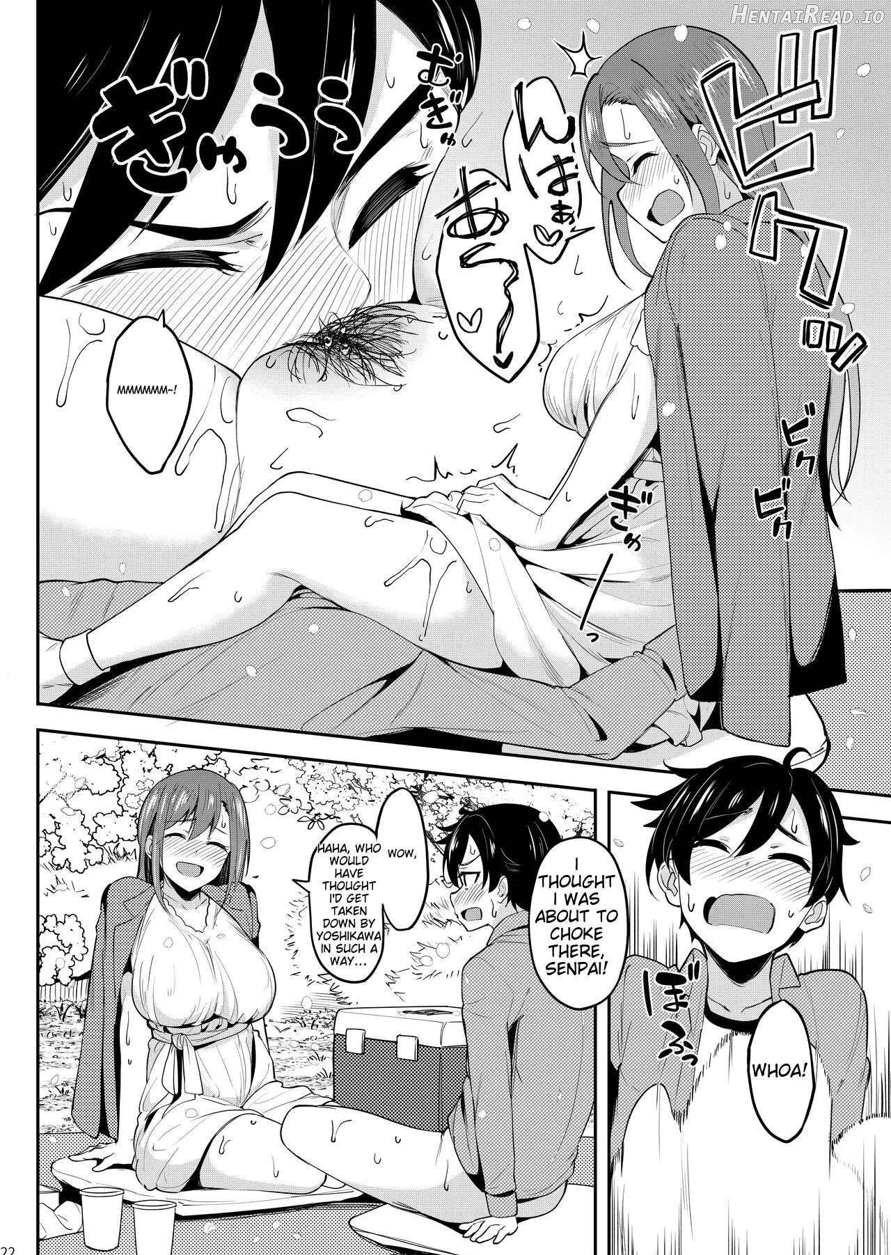 Yoidore Hanamizake - Daigaku no Senpai to Ohanami Deisui Sex Chapter 1 - page 21