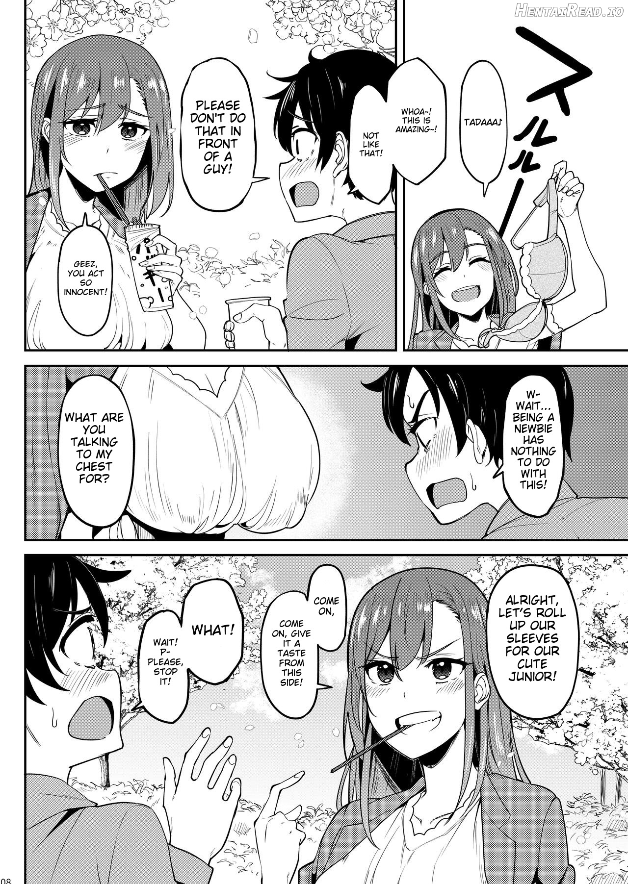 Yoidore Hanamizake - Daigaku no Senpai to Ohanami Deisui Sex Chapter 1 - page 7