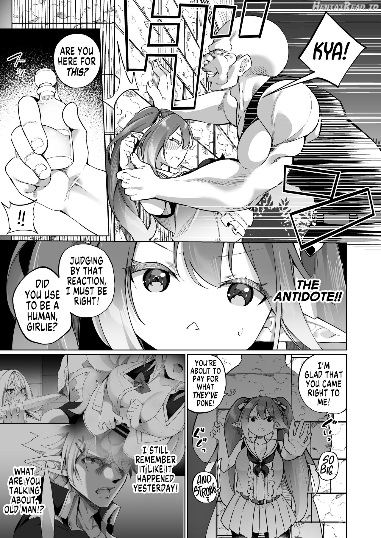 Mesugaki Elf ni Natta Don 2 Elf-ka no Kusuri part 3 Chapter 1 - page 21