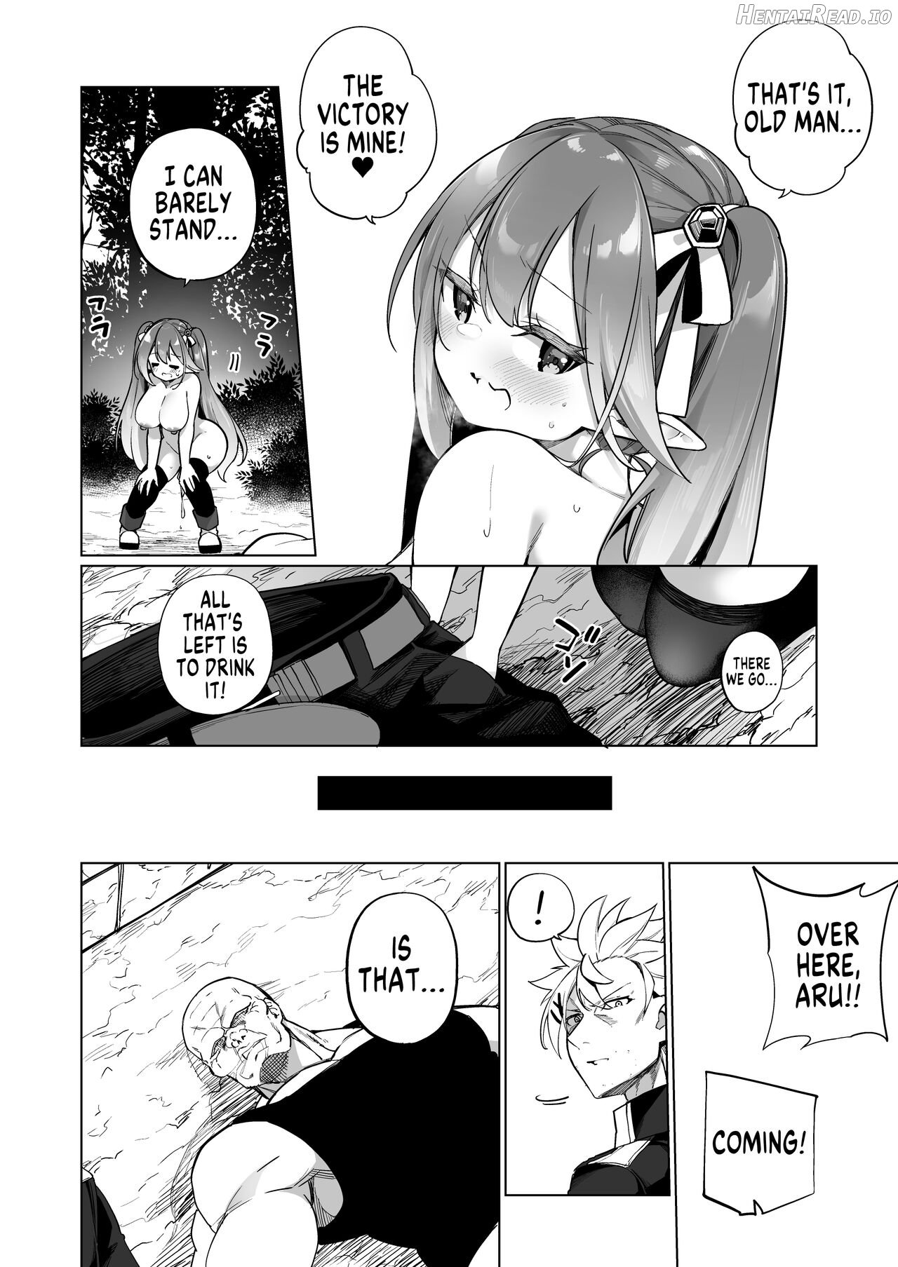 Mesugaki Elf ni Natta Don 2 Elf-ka no Kusuri part 3 Chapter 1 - page 36