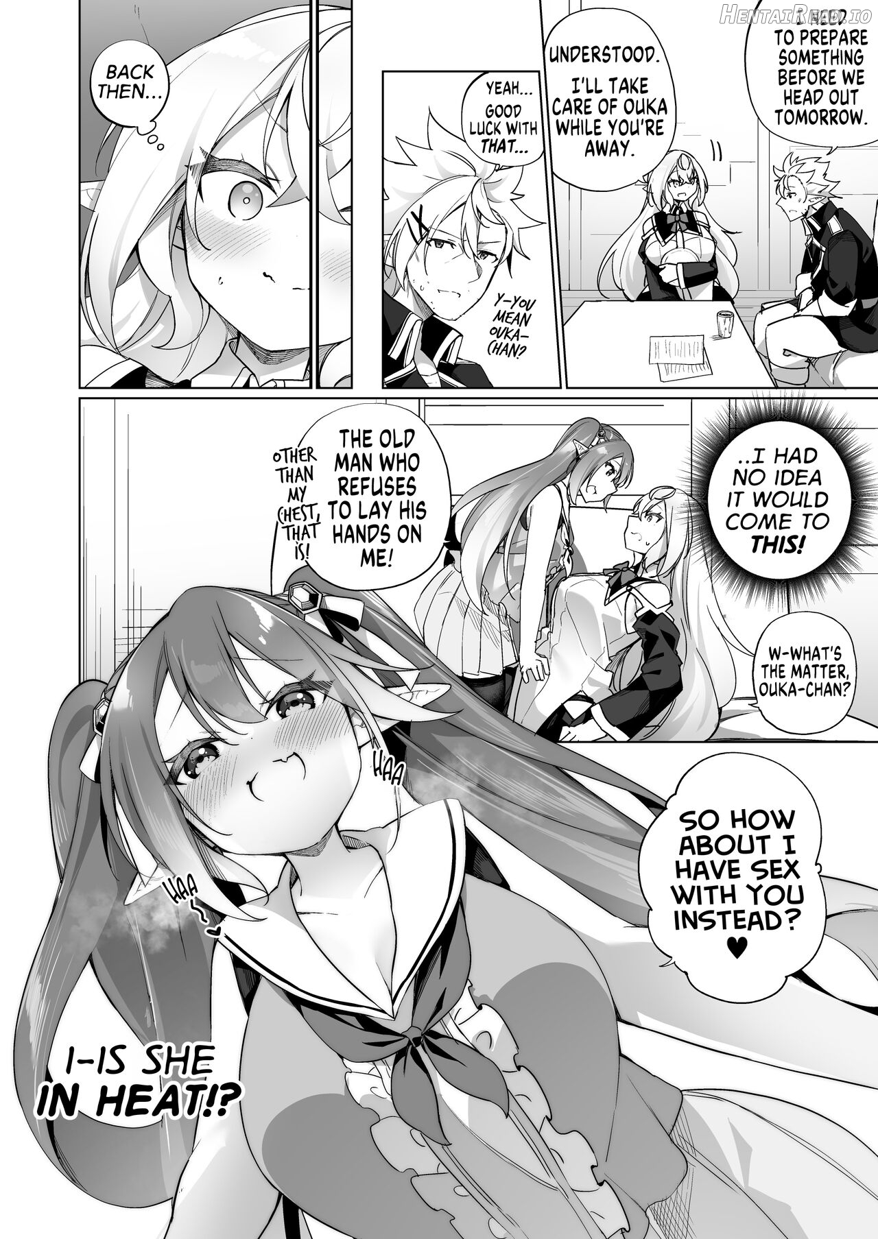 Mesugaki Elf ni Natta Don 2 Elf-ka no Kusuri part 3 Chapter 1 - page 8