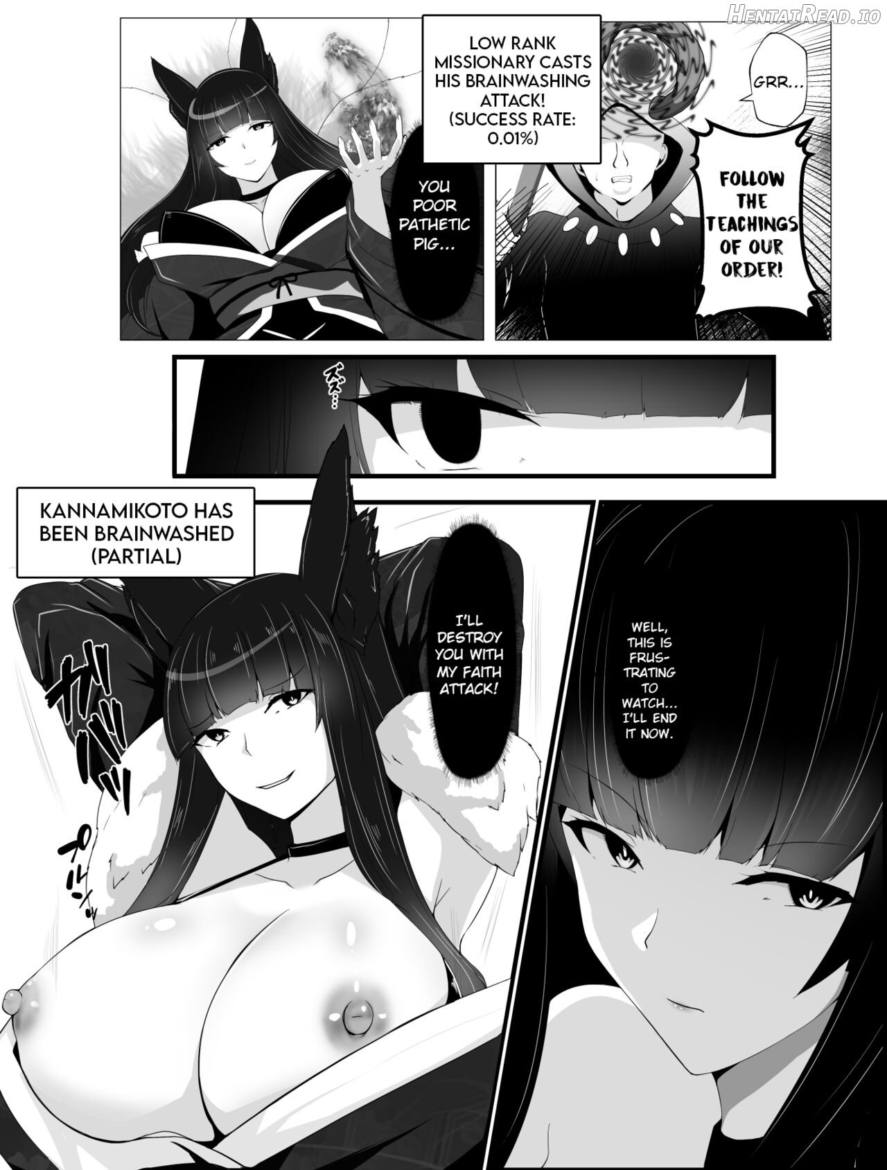 Kyou Chara Buzama Haiboku -Denshou no Youko, Kanna Mikoto- Chapter 1 - page 15