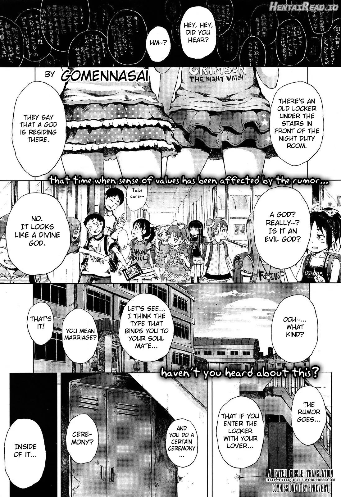 Locker no Kamisama Chapter 1 - page 1