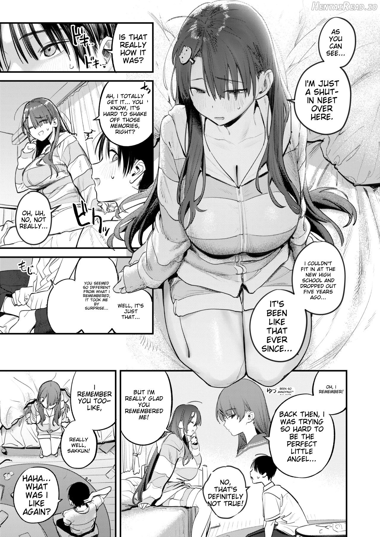 Mamono no Heya ~6 nen-buri ni Saikai shitara Hikikomori NEET ni Natteita Shinyuu no Onee-san ni Semararete Seieki o Shiboritorareru Hanashi Chapter 1 - page 10