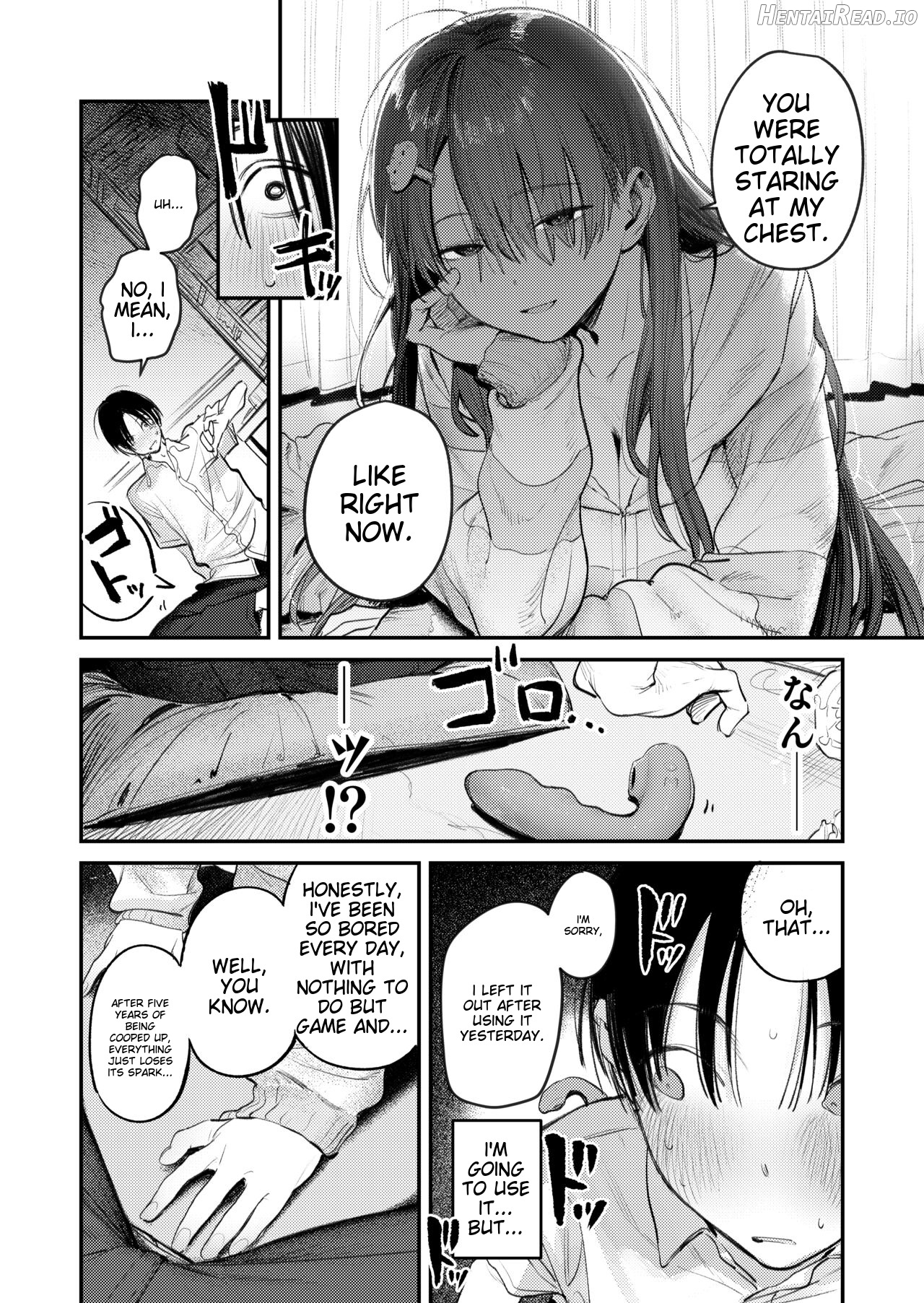 Mamono no Heya ~6 nen-buri ni Saikai shitara Hikikomori NEET ni Natteita Shinyuu no Onee-san ni Semararete Seieki o Shiboritorareru Hanashi Chapter 1 - page 11