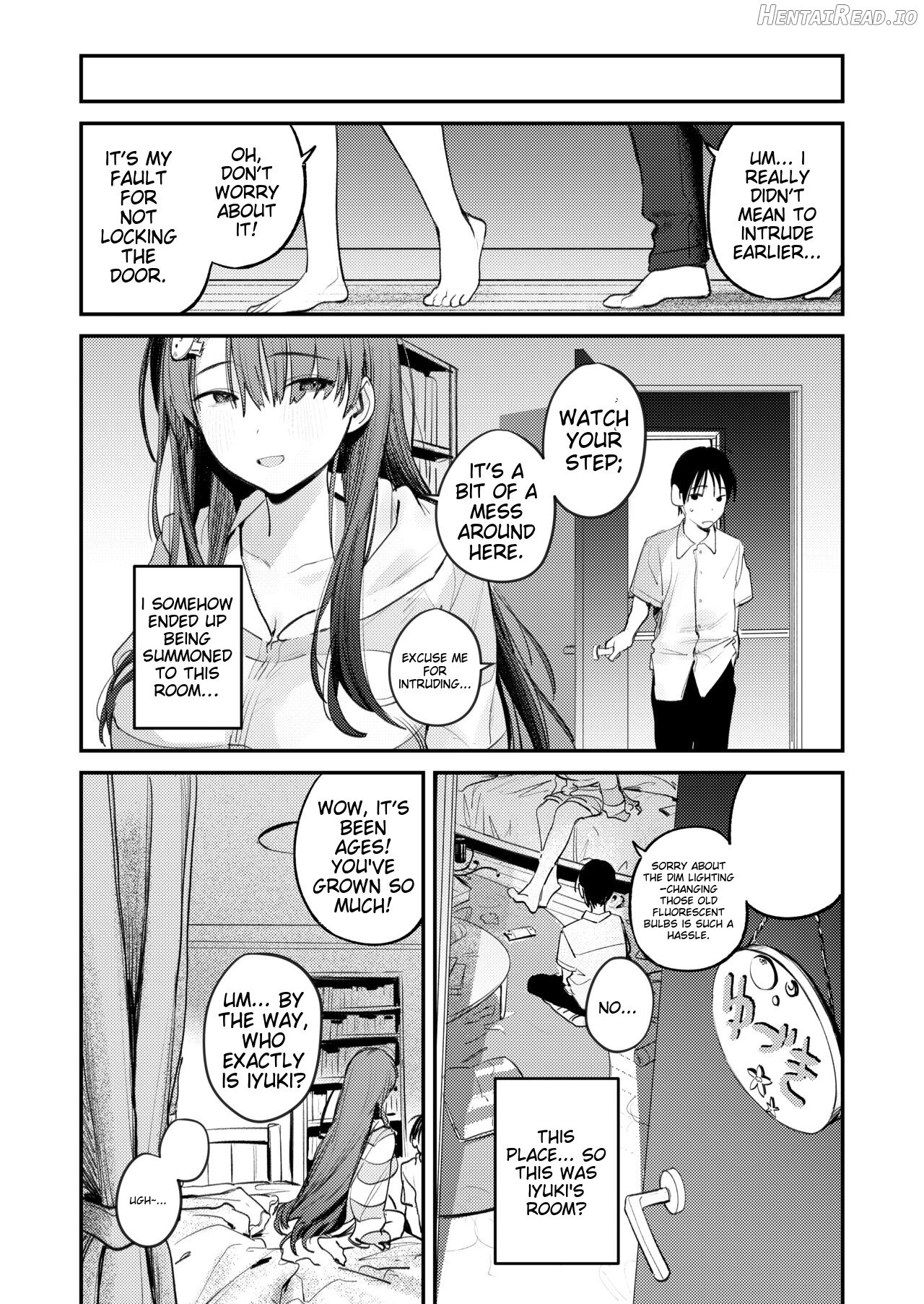 Mamono no Heya ~6 nen-buri ni Saikai shitara Hikikomori NEET ni Natteita Shinyuu no Onee-san ni Semararete Seieki o Shiboritorareru Hanashi Chapter 1 - page 9