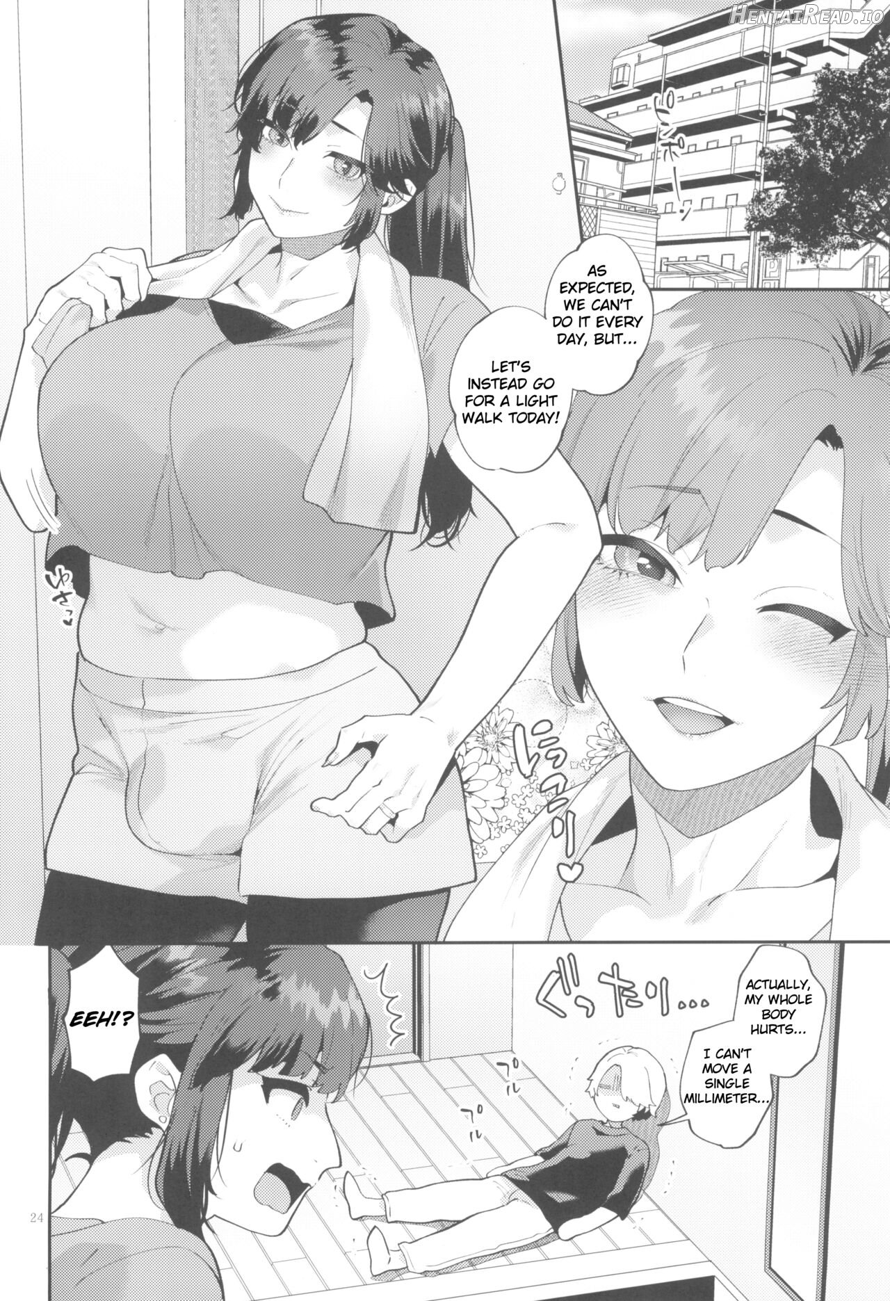 Sexual Workout with the Shemale Housewife Nextdoor Chapter 1 - page 24