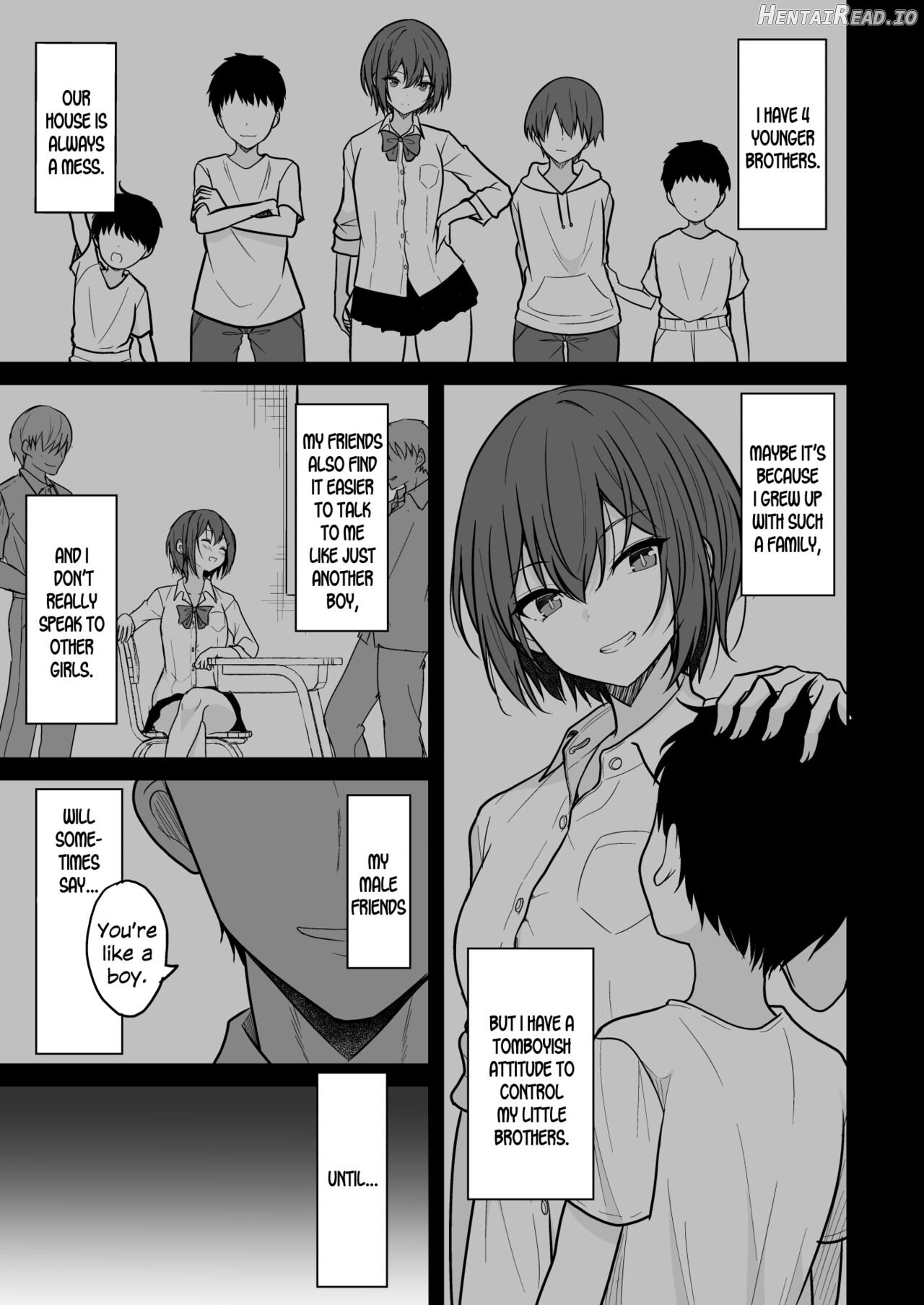 Boyish na Kanojo o Ecchi na Mesu ni Suru made Chapter 1 - page 4