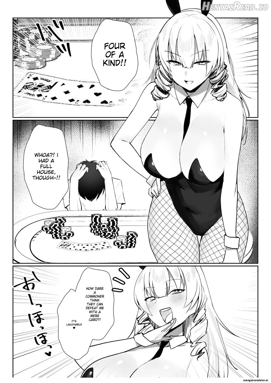 Manneri o Osoreru Bakunyuu Ojou-sama ni Cosplay Ecchi Goban Shoubu o Idomareru Hanashi Chapter 1 - page 35