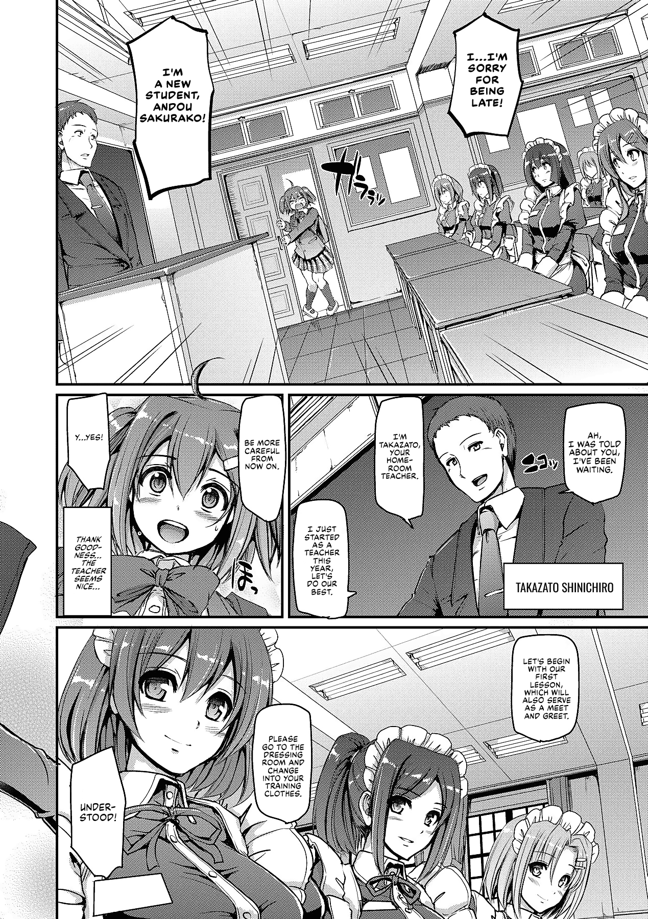 Maid Gakuen e Youkoso!! - Welcome to Maid Academy - Chapter 1-2 Chapter 1-2 - page 10