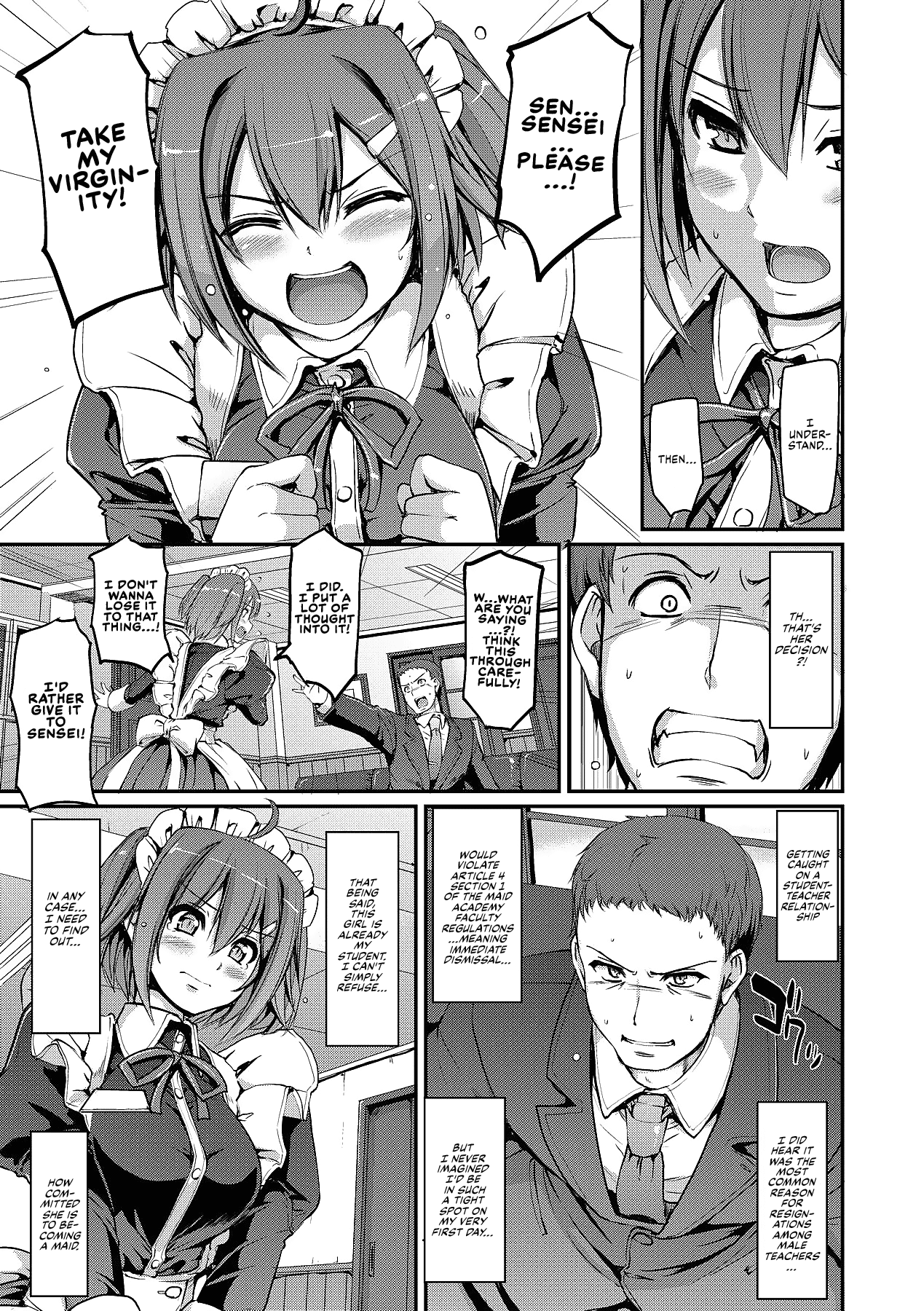 Maid Gakuen e Youkoso!! - Welcome to Maid Academy - Chapter 1-2 Chapter 1-2 - page 15