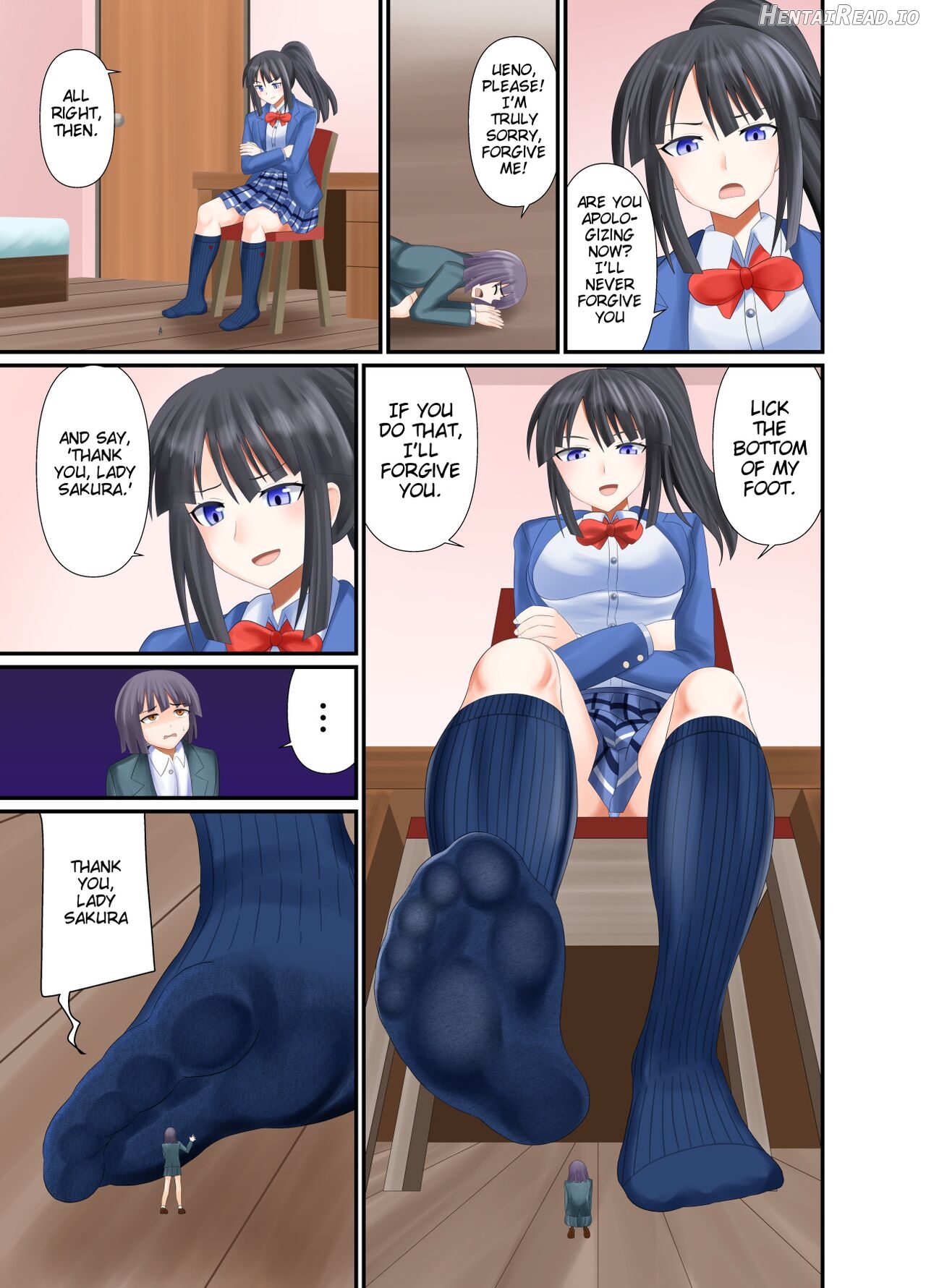 Crushed by navy blue socks Chapter 1 - page 19