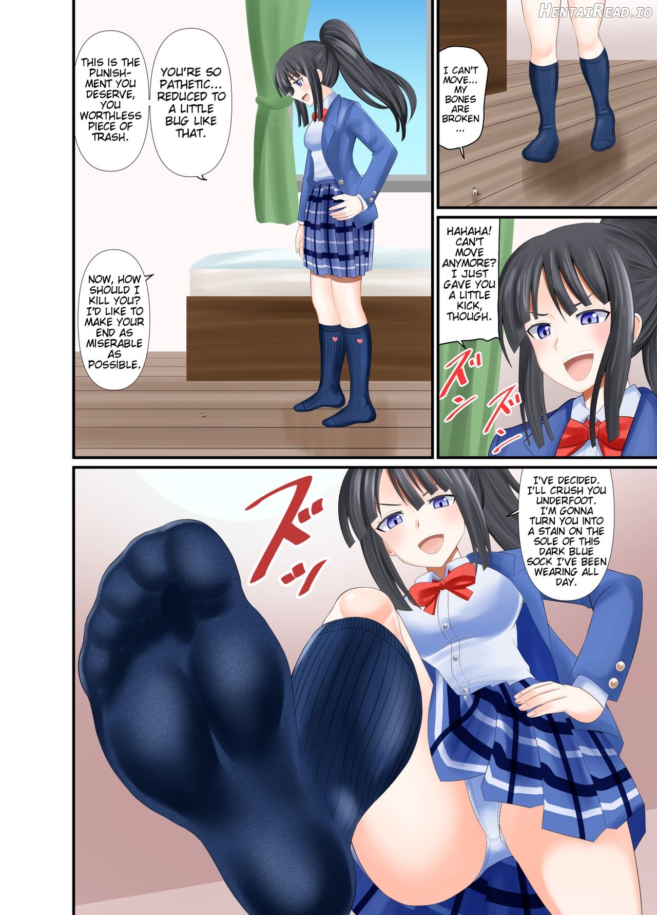 Crushed by navy blue socks Chapter 1 - page 4