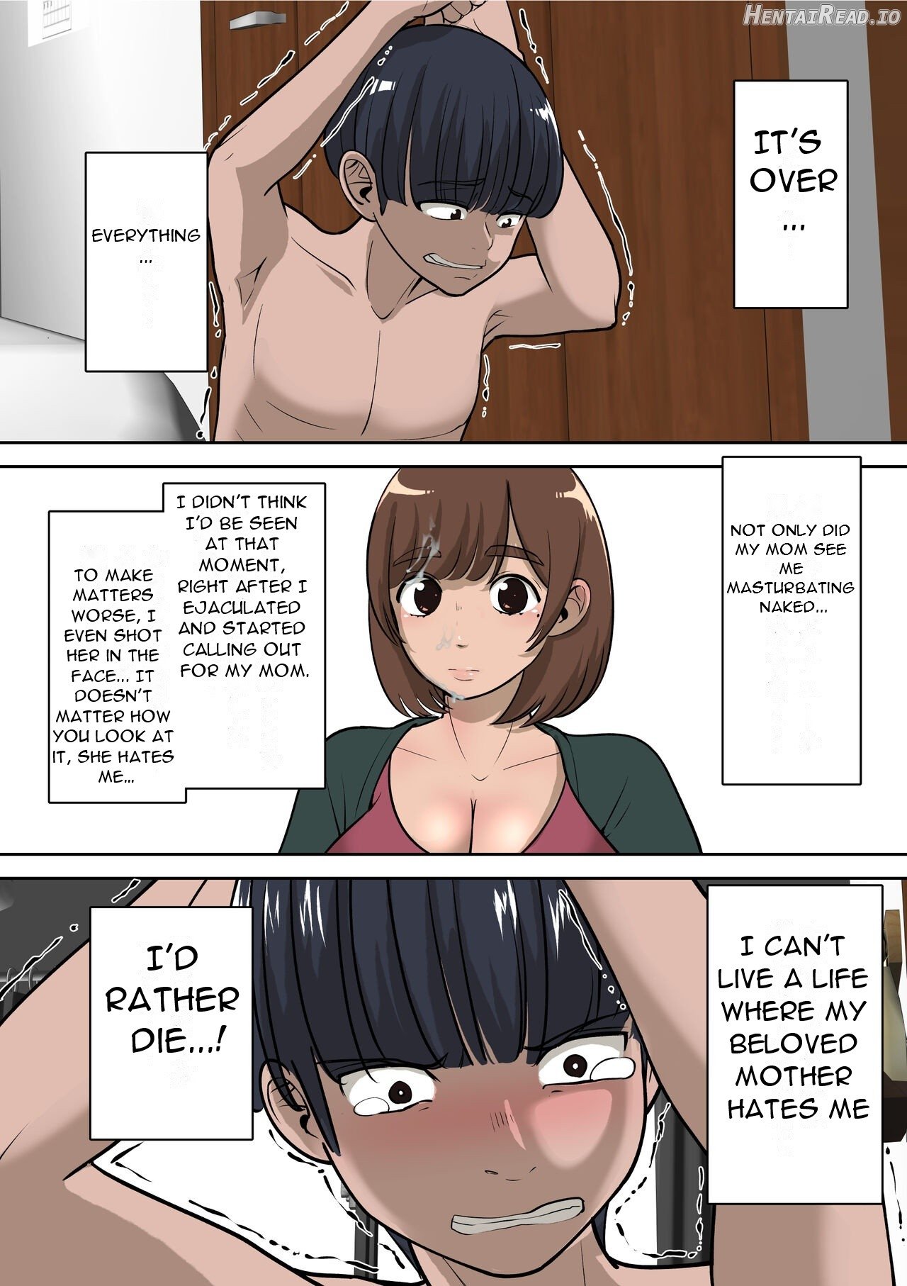 doukyuu nama ni eroi me de mi rare te iru uti no kaa san to raburabu etti si te mi ta - I Had Sex with My Mother, Who was Being Looked at Erotically by My Classmates Chapter 1 - page 29