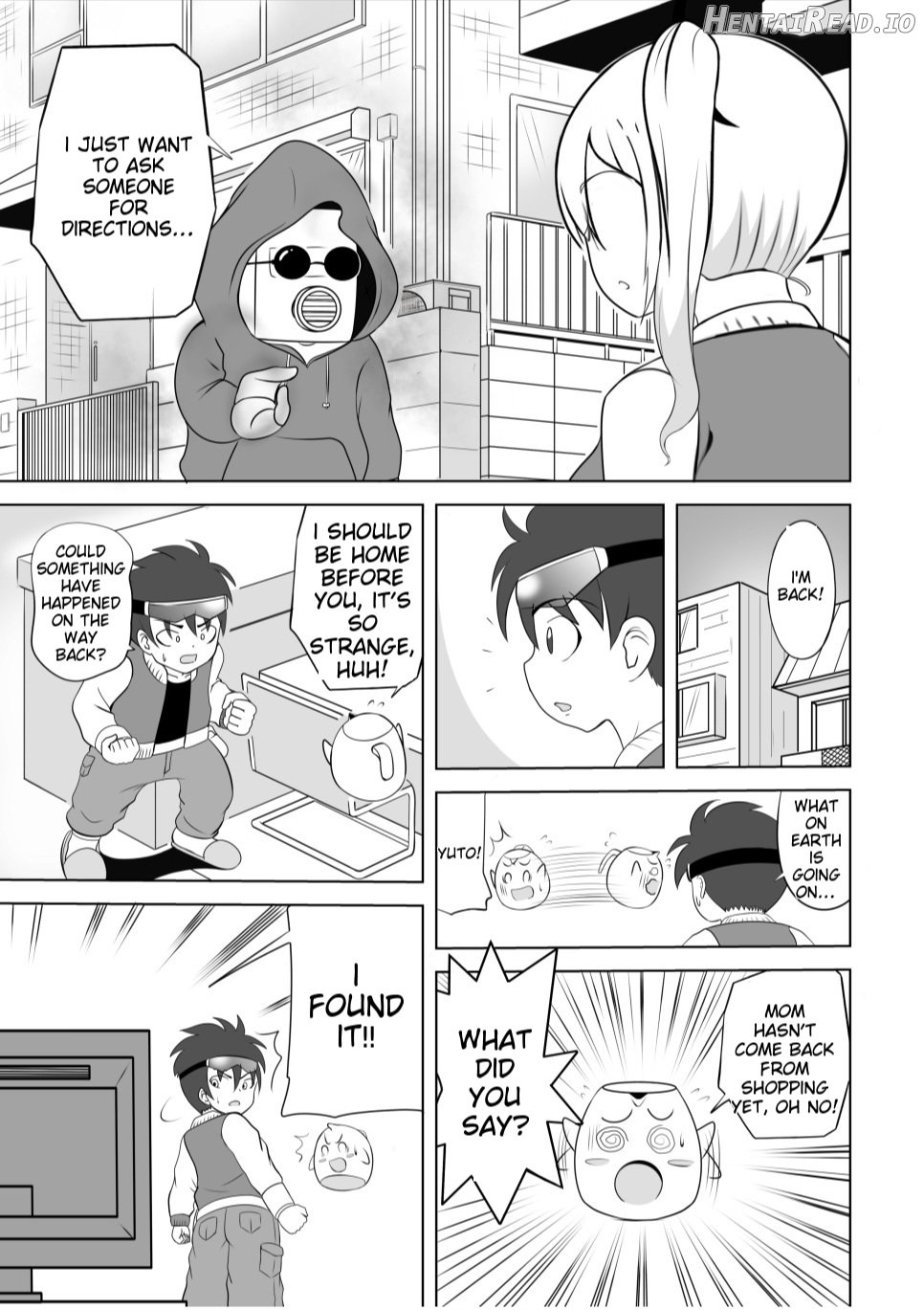 It's a big deal!! Mom was kidnapped by that guy!? Chapter 1 - page 10