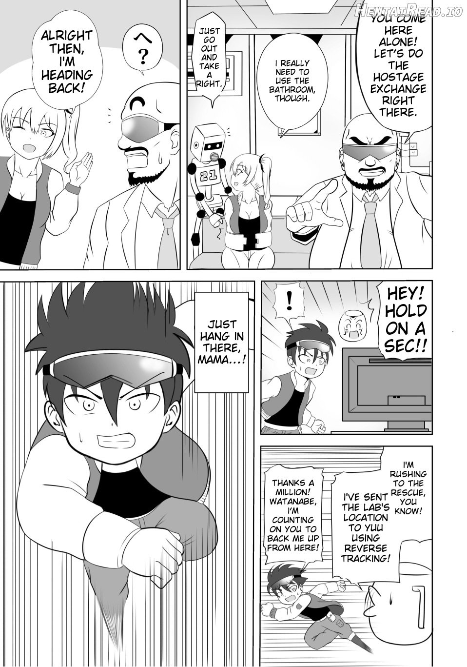 It's a big deal!! Mom was kidnapped by that guy!? Chapter 1 - page 12