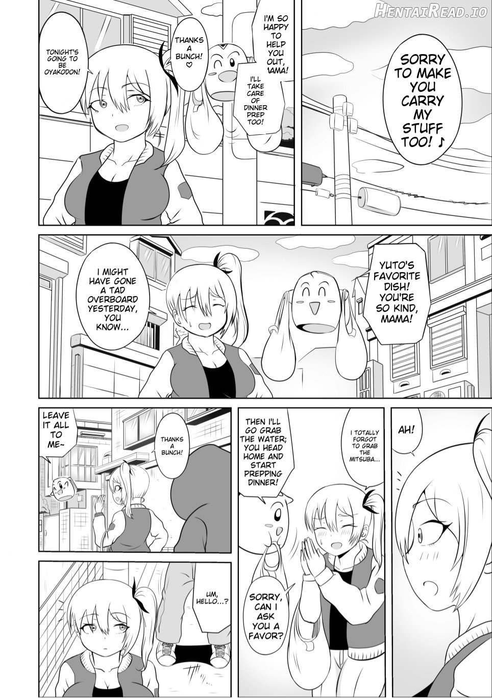 It's a big deal!! Mom was kidnapped by that guy!? Chapter 1 - page 9