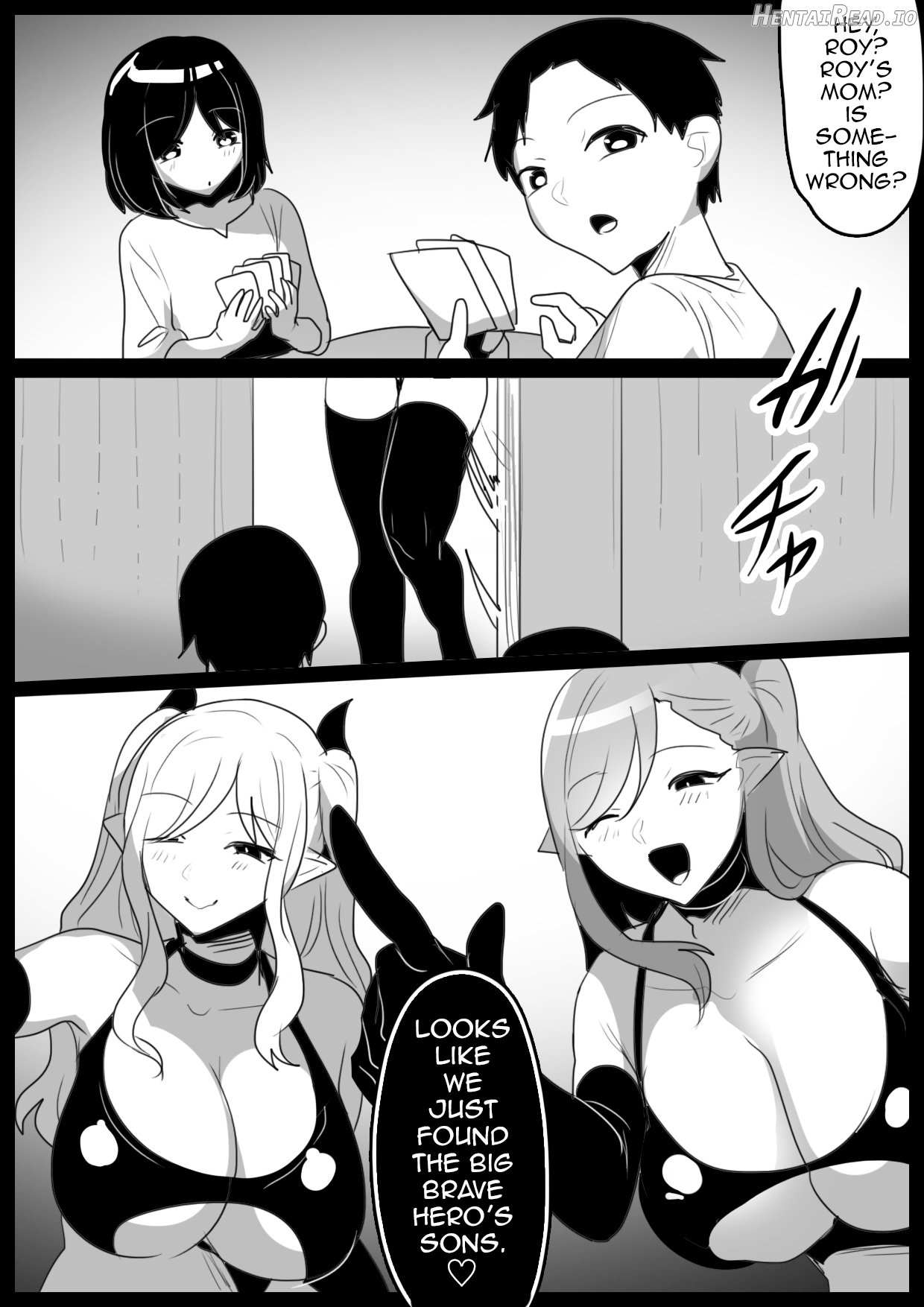 Succubus Shimai ni Papa no Kawari ni Houfuku Sakusei Sareru Ohanashi Chapter 1 - page 11