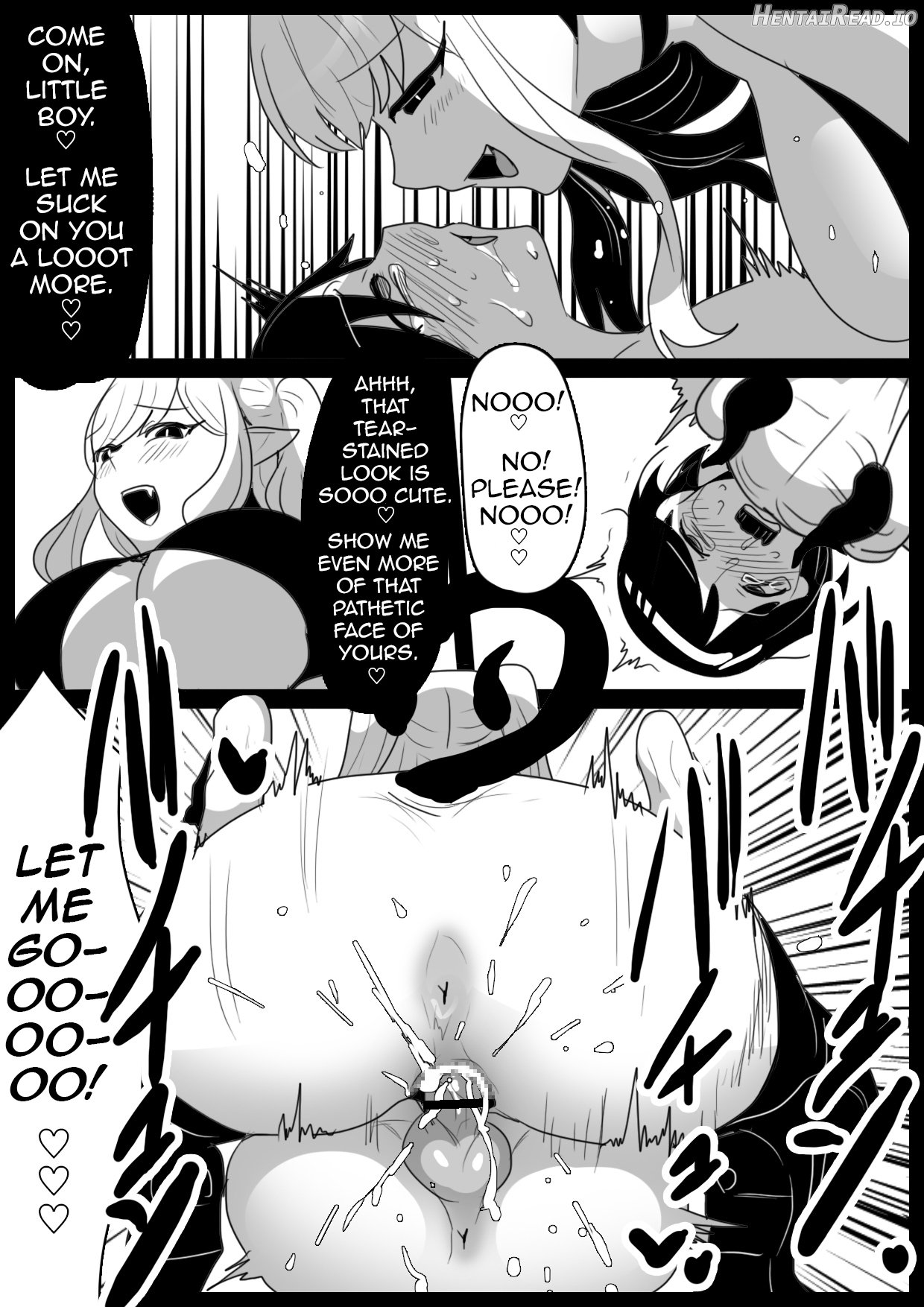 Succubus Shimai ni Papa no Kawari ni Houfuku Sakusei Sareru Ohanashi Chapter 1 - page 27