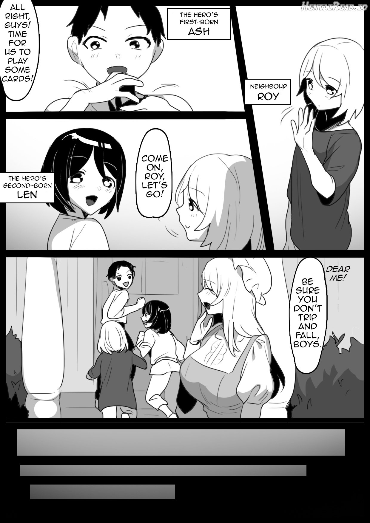 Succubus Shimai ni Papa no Kawari ni Houfuku Sakusei Sareru Ohanashi Chapter 1 - page 3