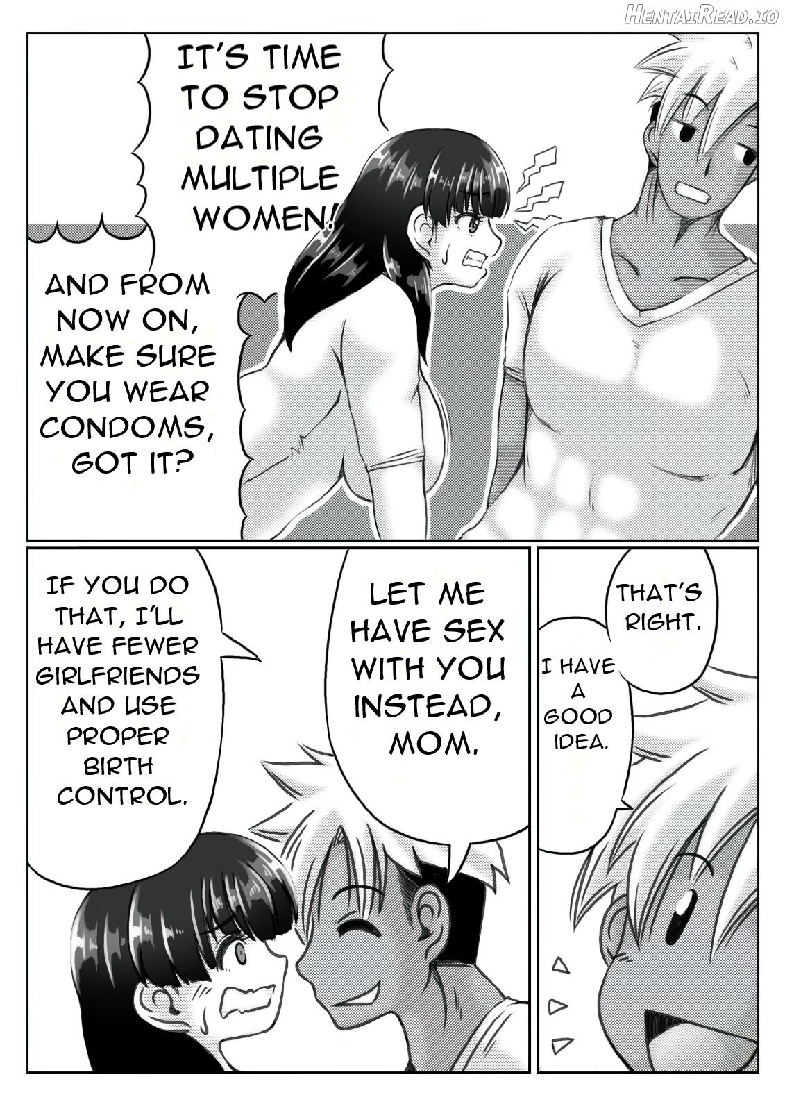 Kaasan no Onegai to Musuko no Seiyoku - A Mother's Request and A Son's Sexual Desire Chapter 1 - page 7