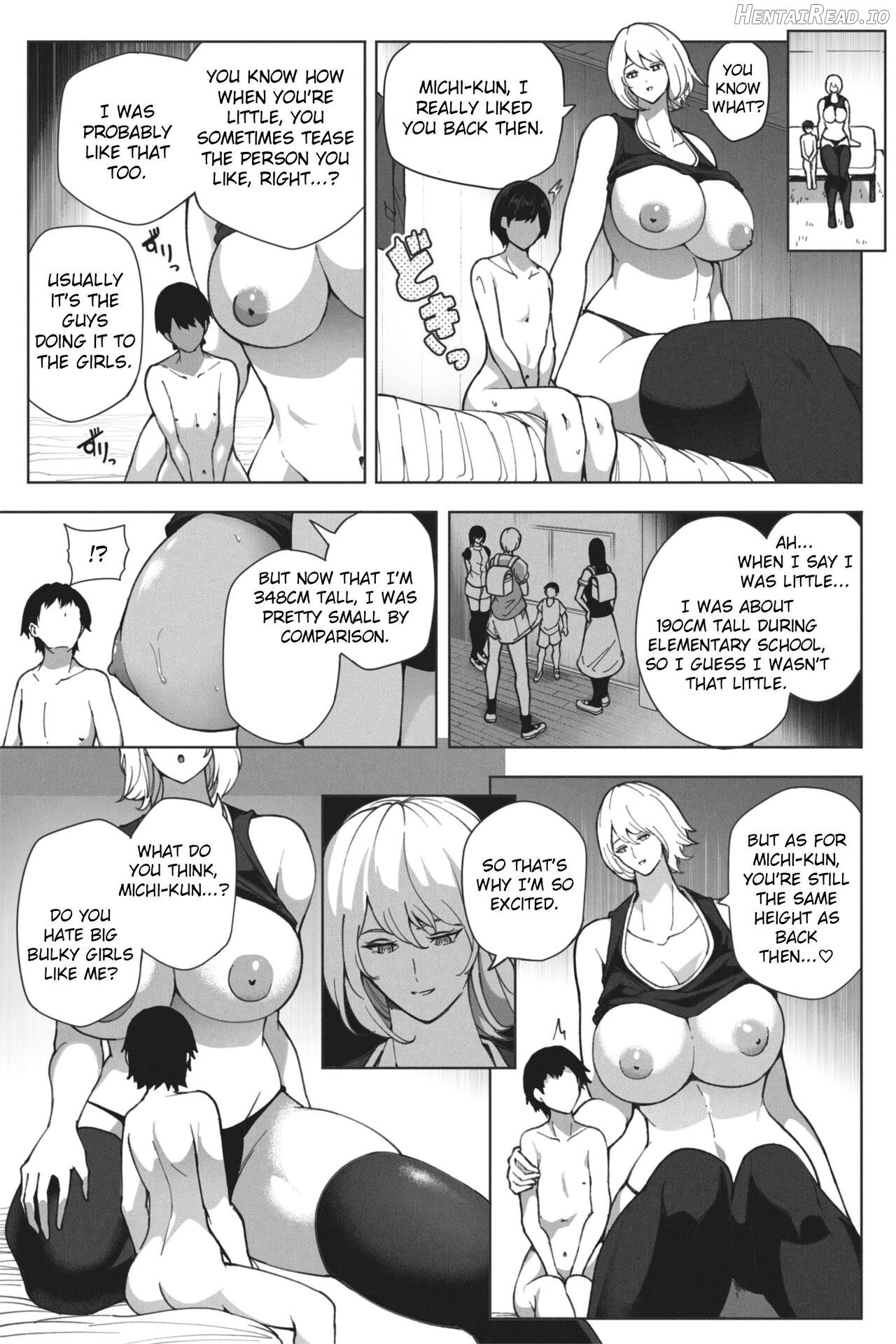 同級生と再開したら超巨体に成長してた話 Chapter 1 - page 10