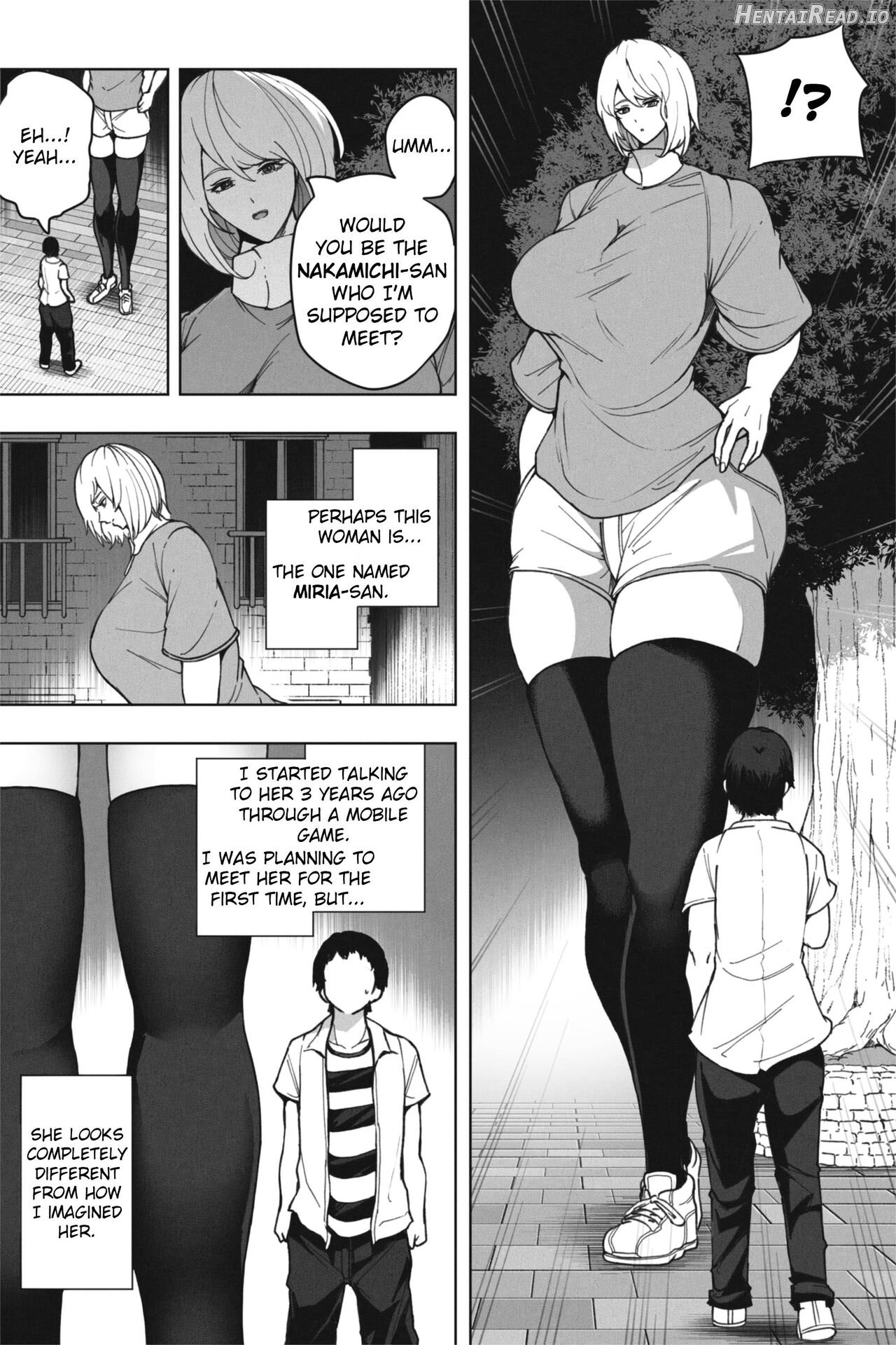 同級生と再開したら超巨体に成長してた話 Chapter 1 - page 3