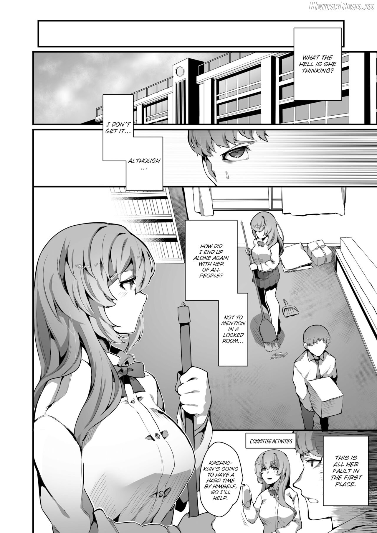 The Mysterious Girl Who Sits Next to Me Chapter 1 - page 12