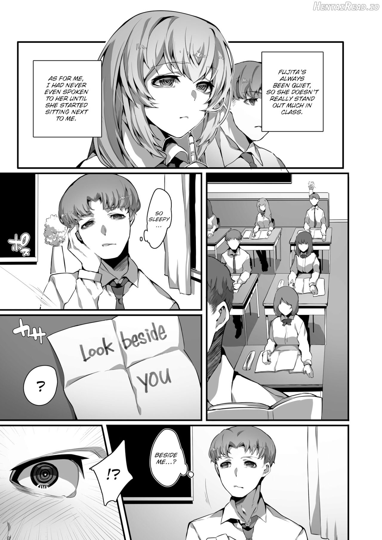 The Mysterious Girl Who Sits Next to Me Chapter 1 - page 5