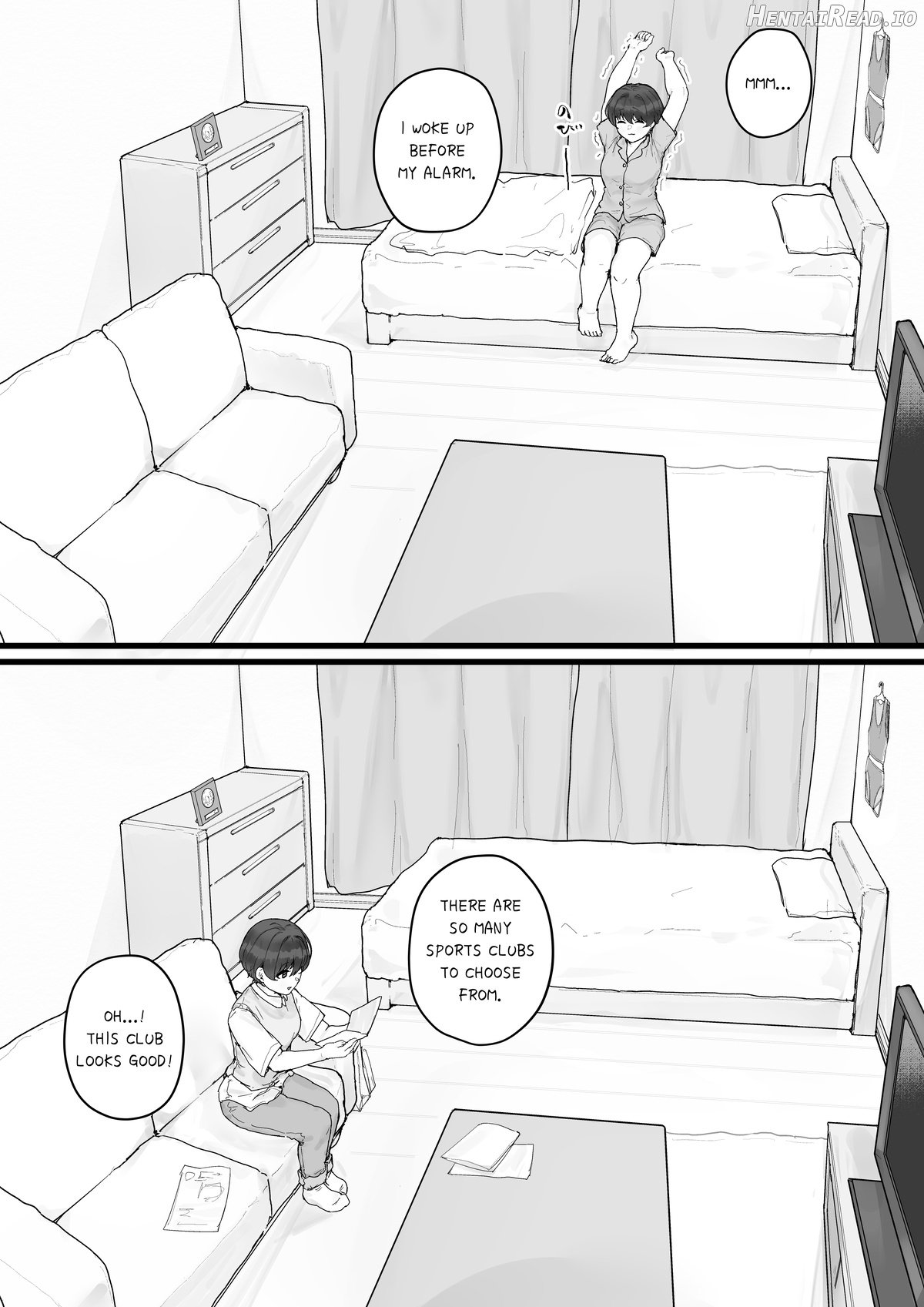 Athletics Club Girl Chapter 1 - page 49