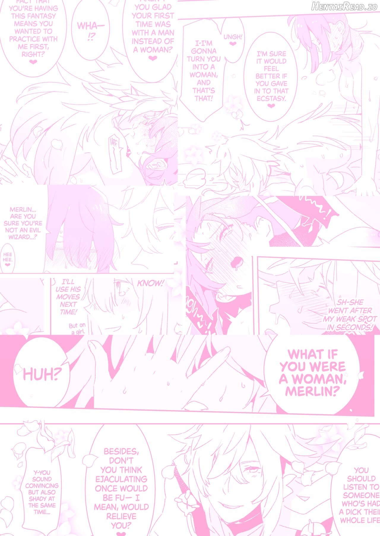 Futanari Gudako X Merlin- The Virgin Futanari Master vs Her Virgin Mage Merlin Chapter 1 - page 34