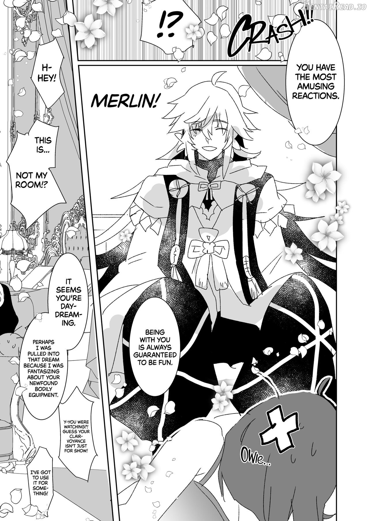 Futanari Gudako X Merlin- The Virgin Futanari Master vs Her Virgin Mage Merlin Chapter 1 - page 6