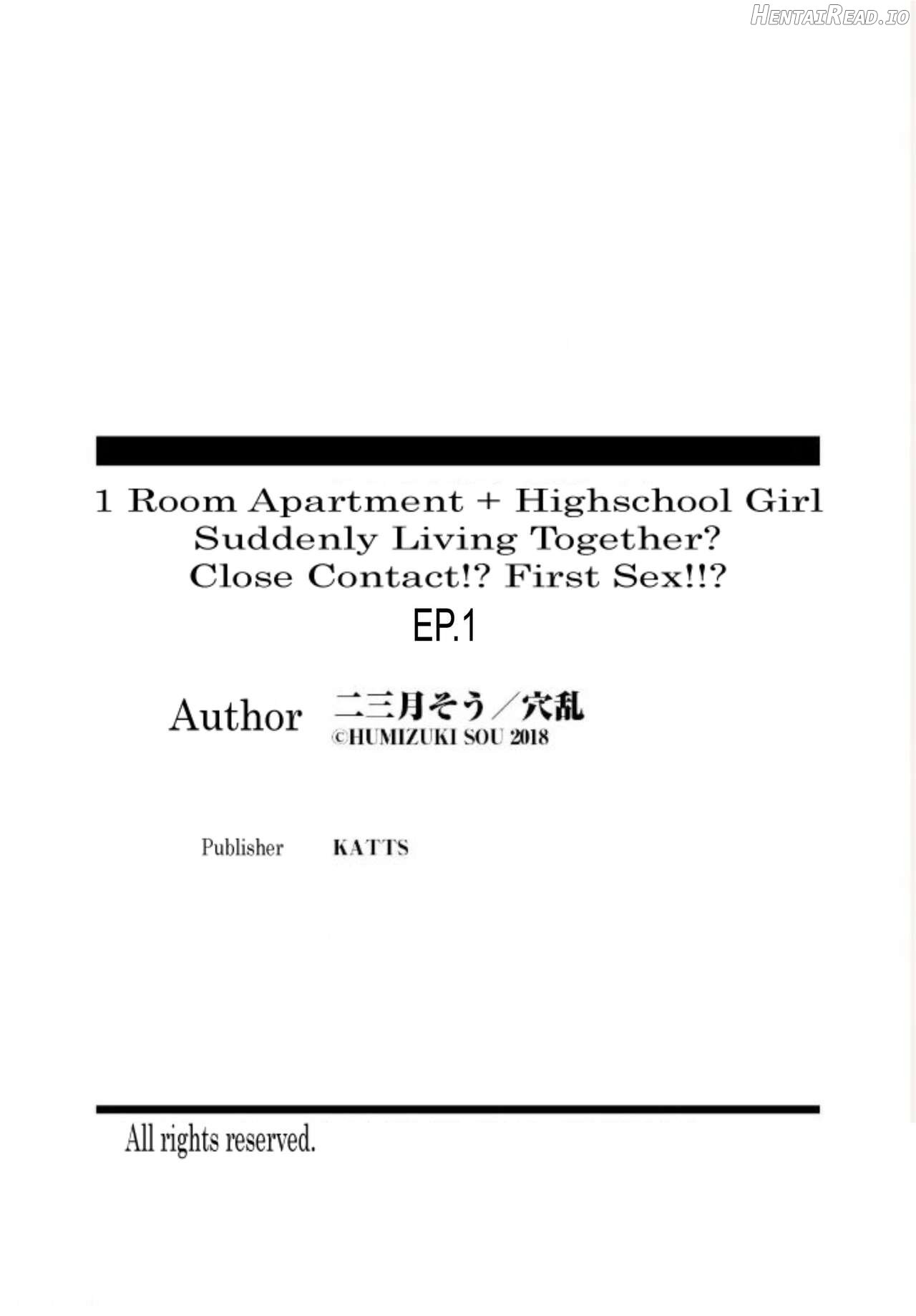 1 Room Apartment + Highschool Girl Suddenly Living Together? Close Contact!? First Sex!!? Ch. 1 Chapter 1 - page 27