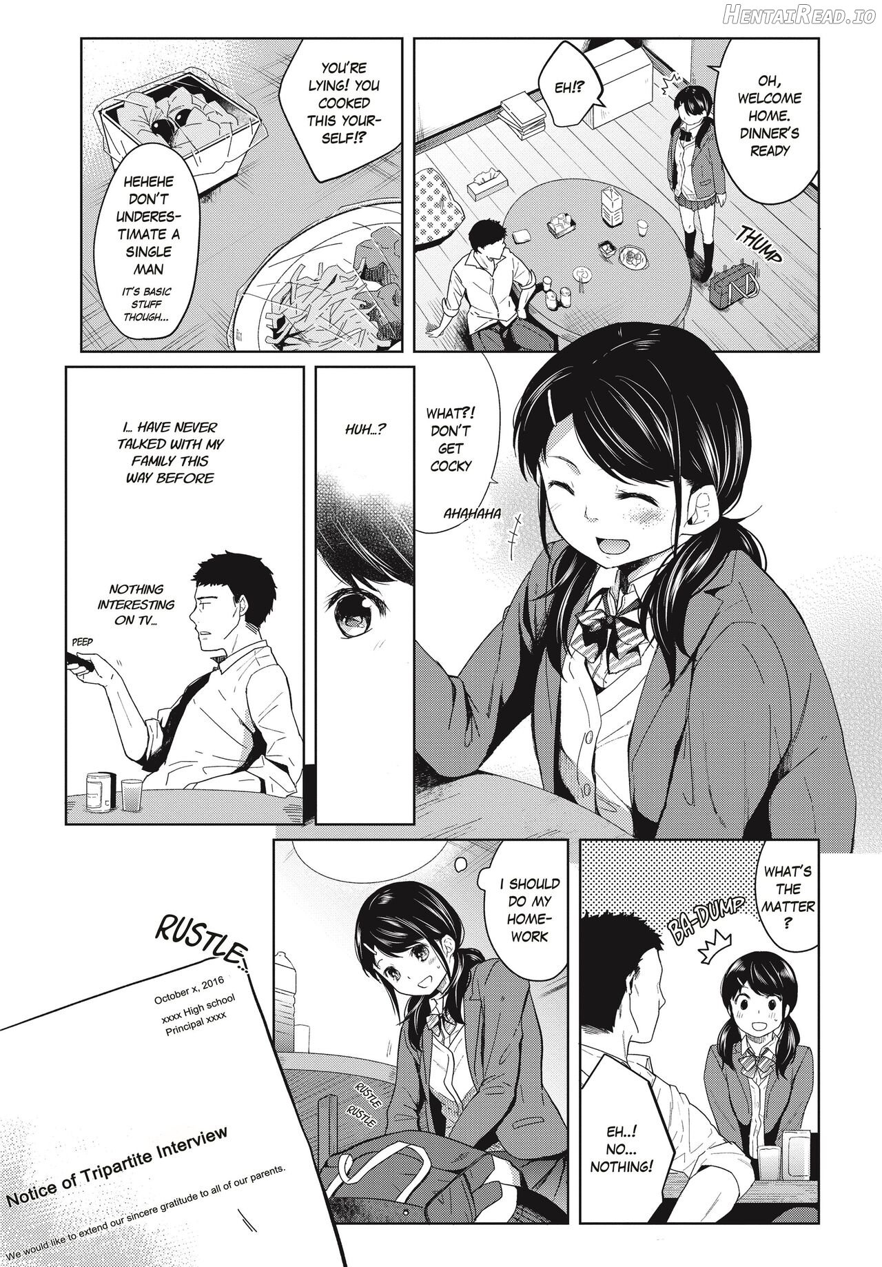 1 Room Apartment + Highschool Girl Suddenly Living Together? Close Contact!? First Sex!!? Ch. 1-2 Chapter 1-2 - page 30