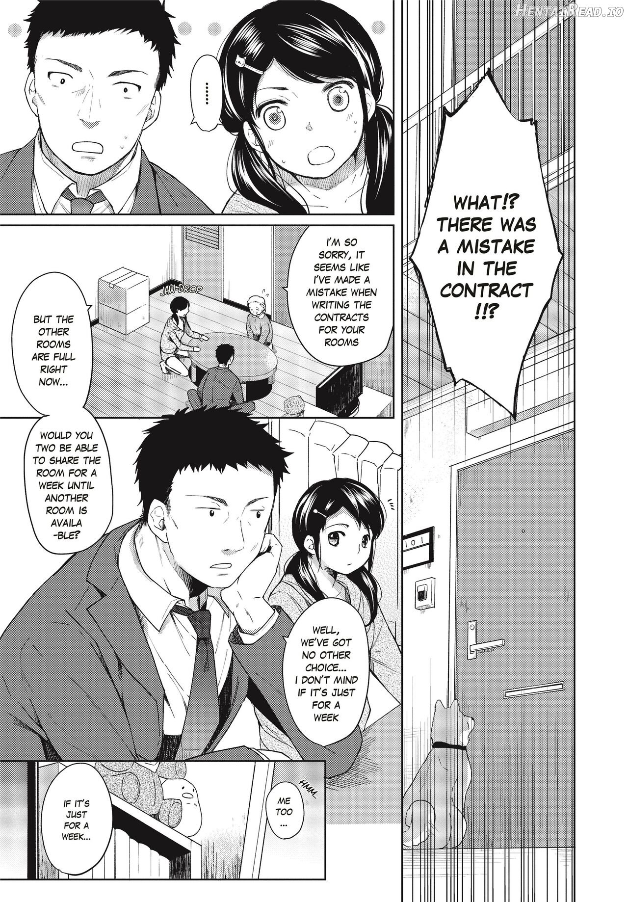 1 Room Apartment + Highschool Girl Suddenly Living Together? Close Contact!? First Sex!!? Ch. 1-2 Chapter 1-2 - page 5