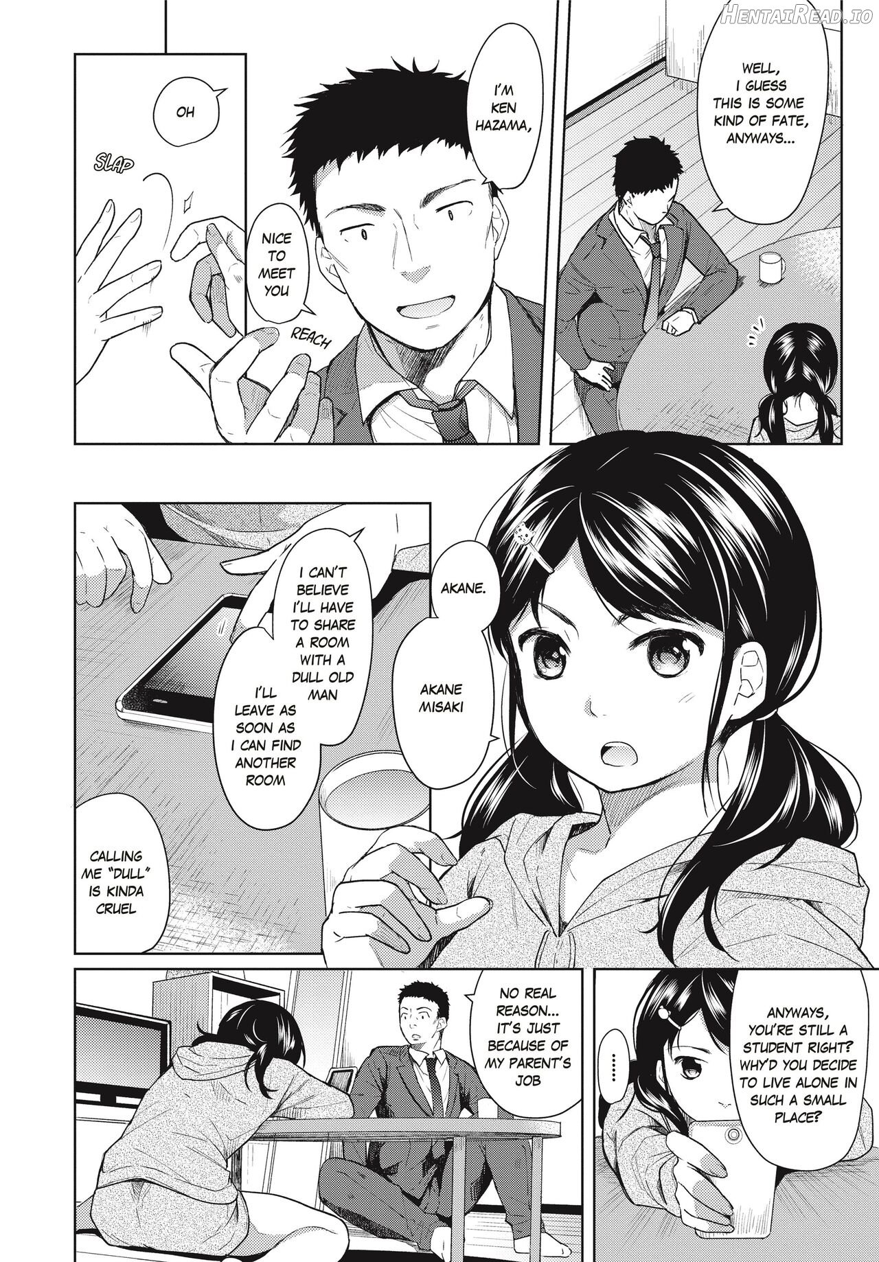 1 Room Apartment + Highschool Girl Suddenly Living Together? Close Contact!? First Sex!!? Ch. 1 Chapter 1 - page 6