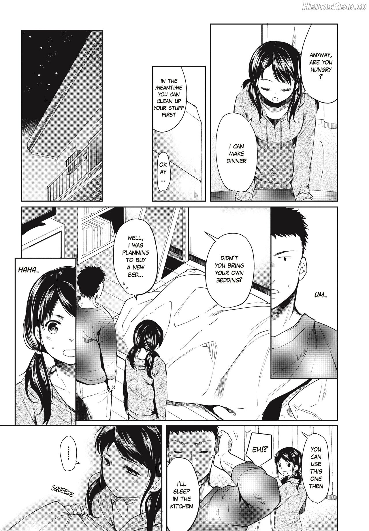 1 Room Apartment + Highschool Girl Suddenly Living Together? Close Contact!? First Sex!!? Ch. 1-2 Chapter 1-2 - page 7