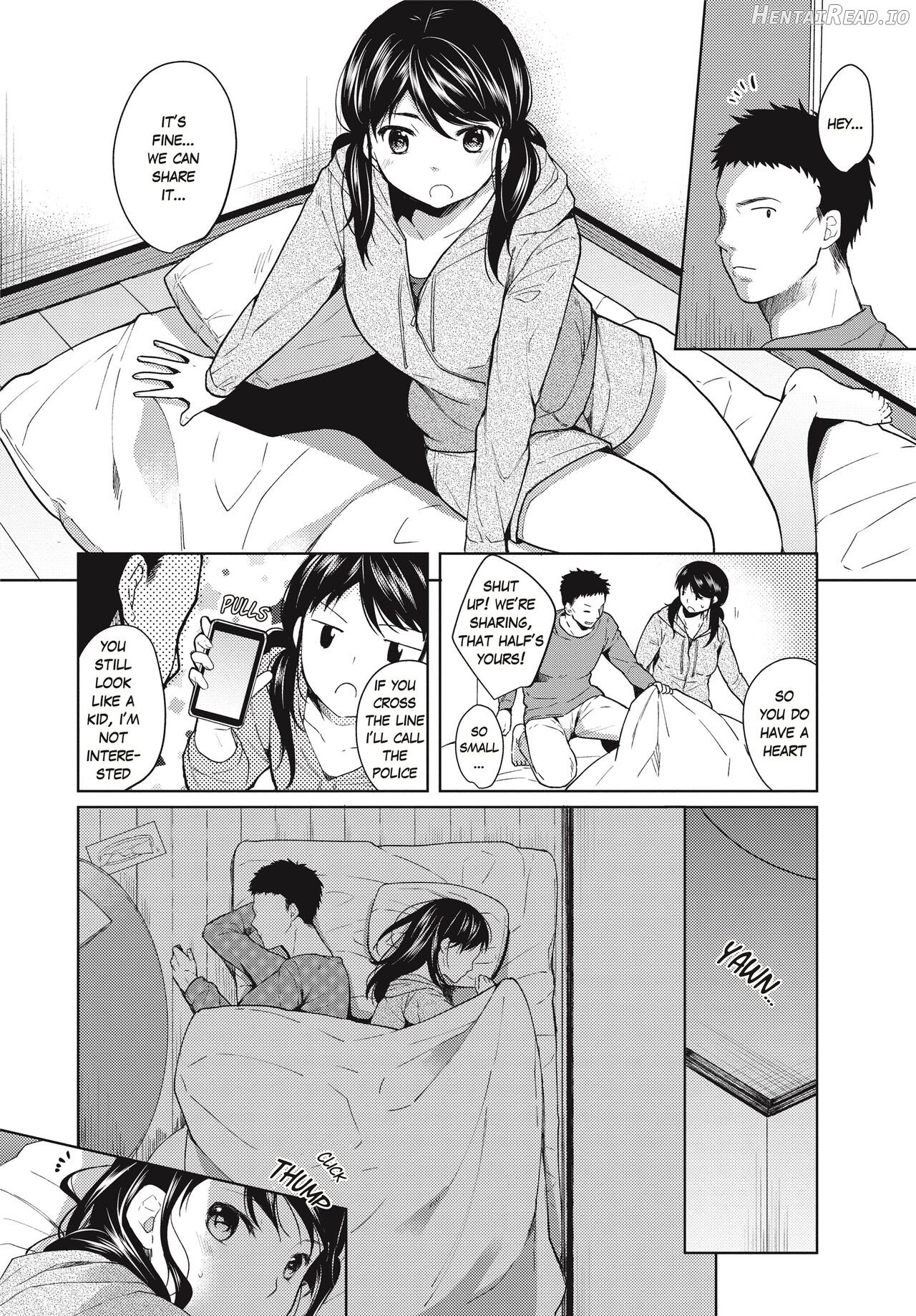 1 Room Apartment + Highschool Girl Suddenly Living Together? Close Contact!? First Sex!!? Ch. 1 Chapter 1 - page 8