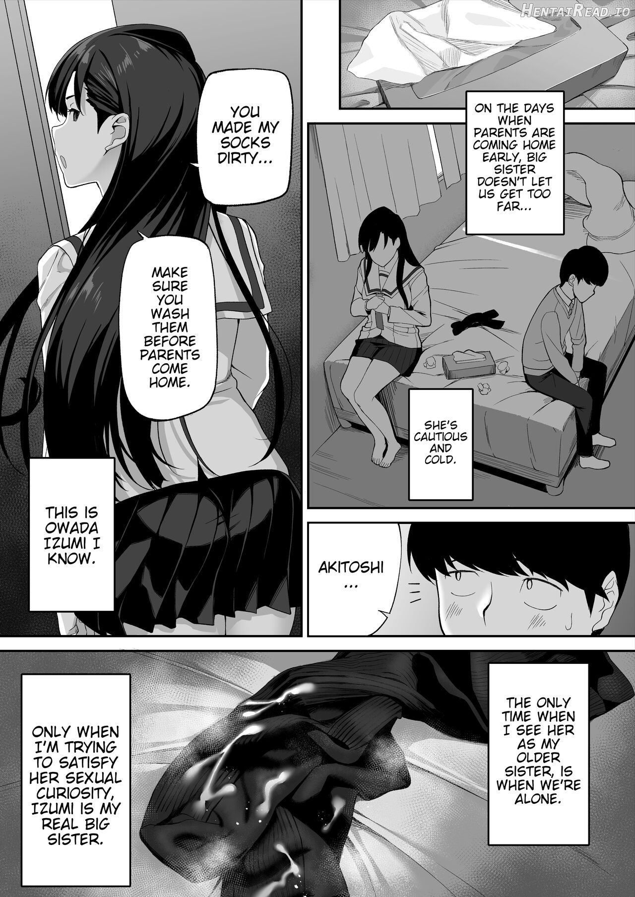 Yuutousei no Nee-san to Honki no Sex de Kyoudai Kankei o Owaraseru Hanashi Chapter 1 - page 34