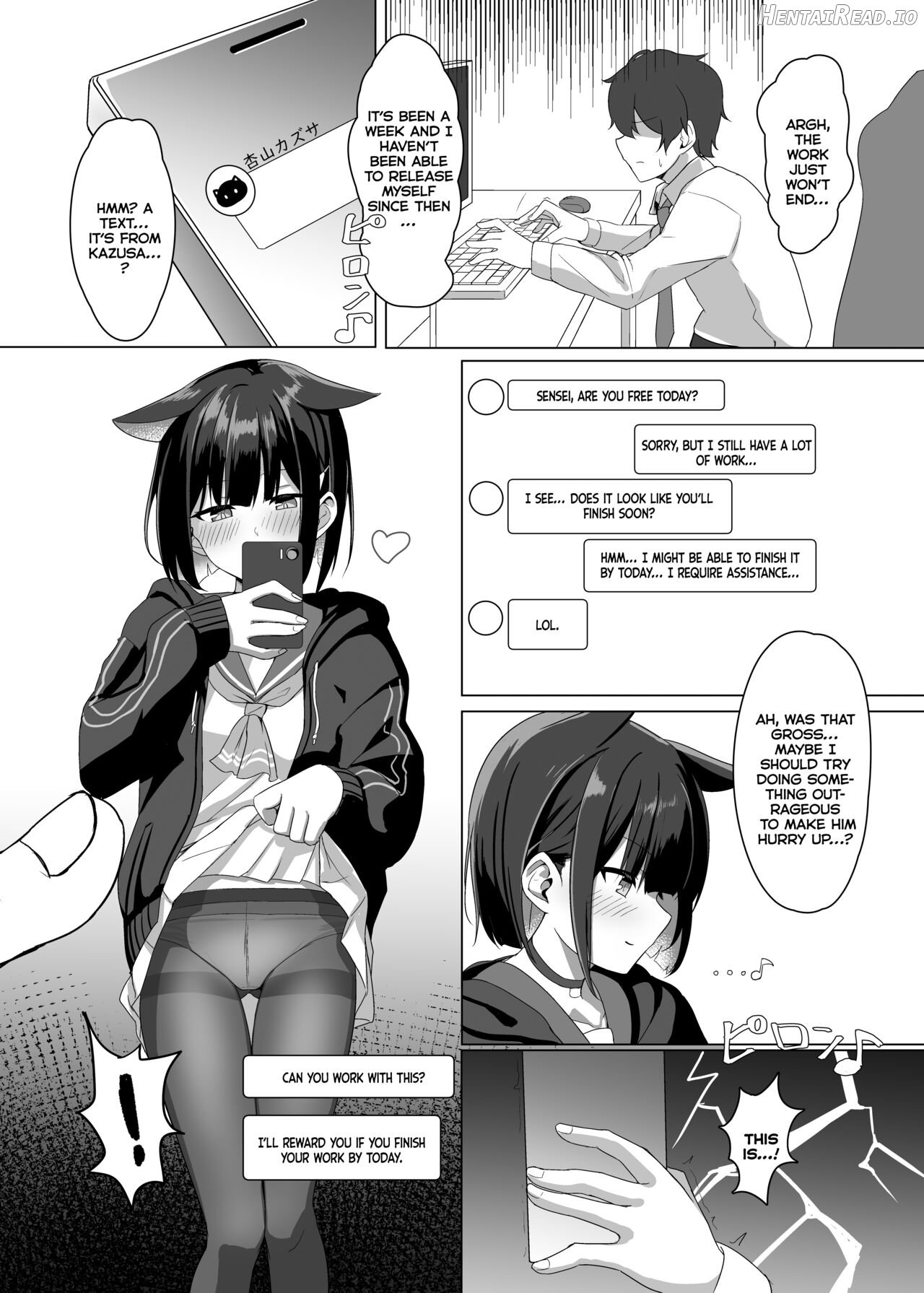 Kazesaki Furea Kyouyama Kazusa no Sensei Kouryakujutsu Chapter 1 - page 3