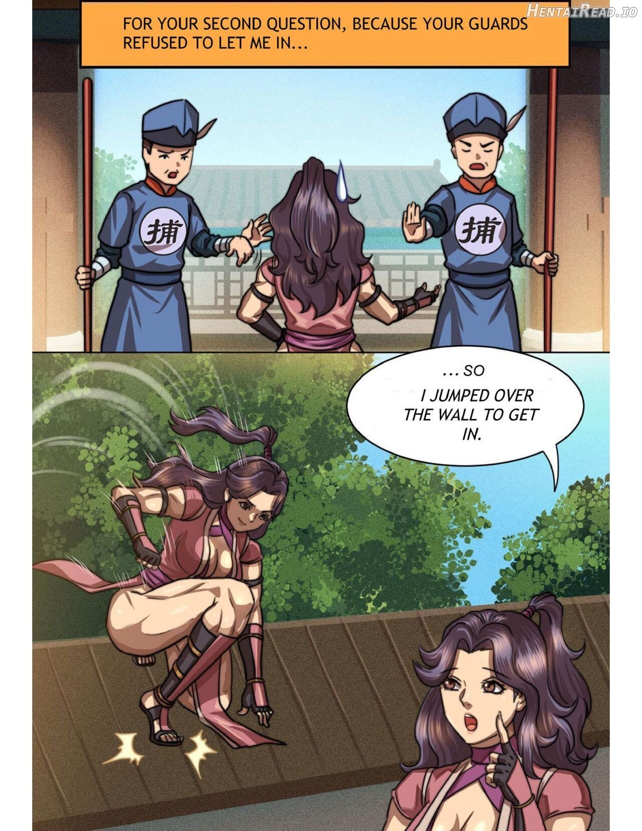 Jinguo female muscle warrior Chapter 1 - page 24