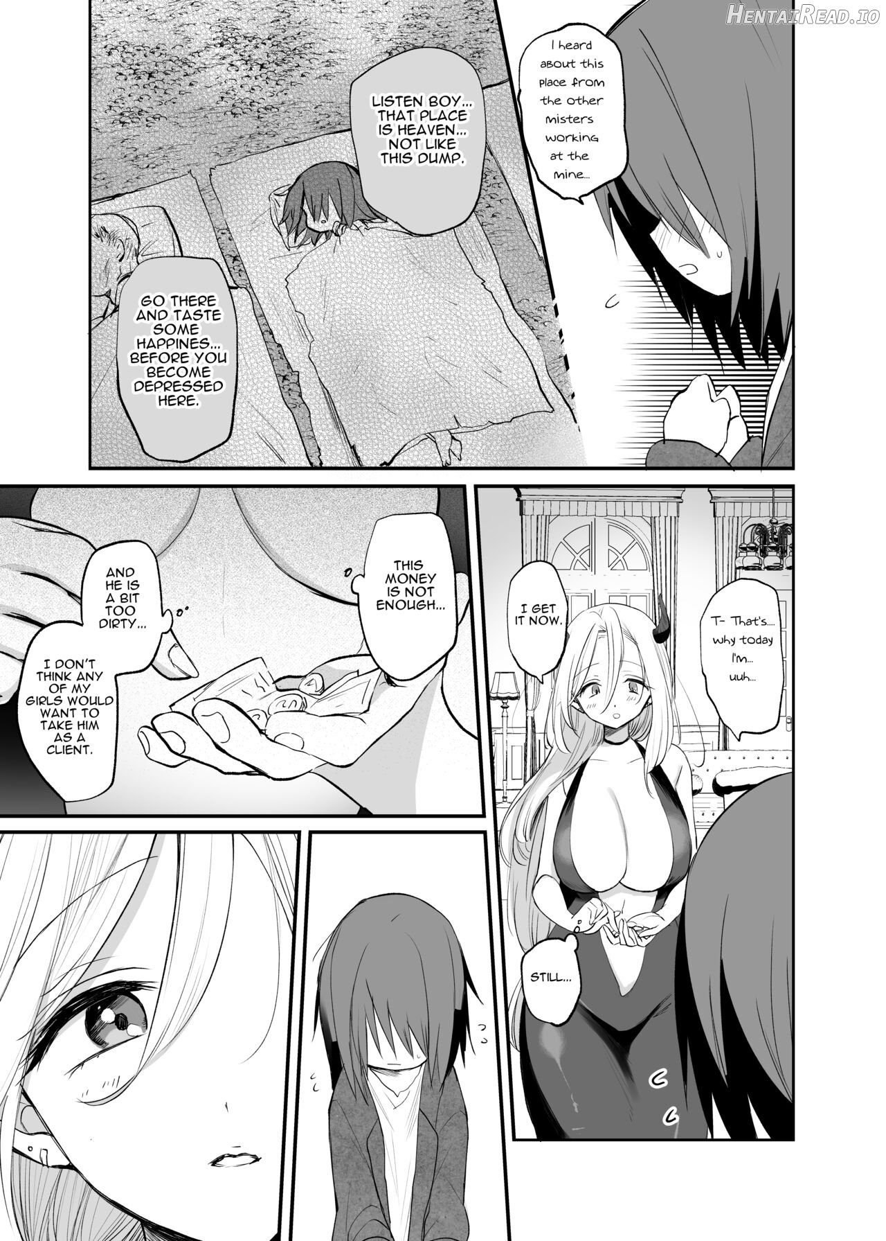 Kyonyuu Succubus ni Zenzaisan de Fudeoroshi o Tanonda Kekka...? Chapter 1 - page 5