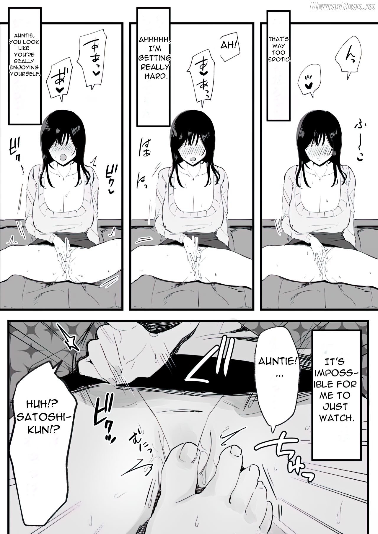 Kyounyuu de Bijin na Obasan gan Kotatsu de Onanieshite Takara Asa Made Hamemakutta - My Busty, Beautiful Aunt was Masturbating in the Kotatsu, So I Fucked Her until... Chapter 1 - page 5