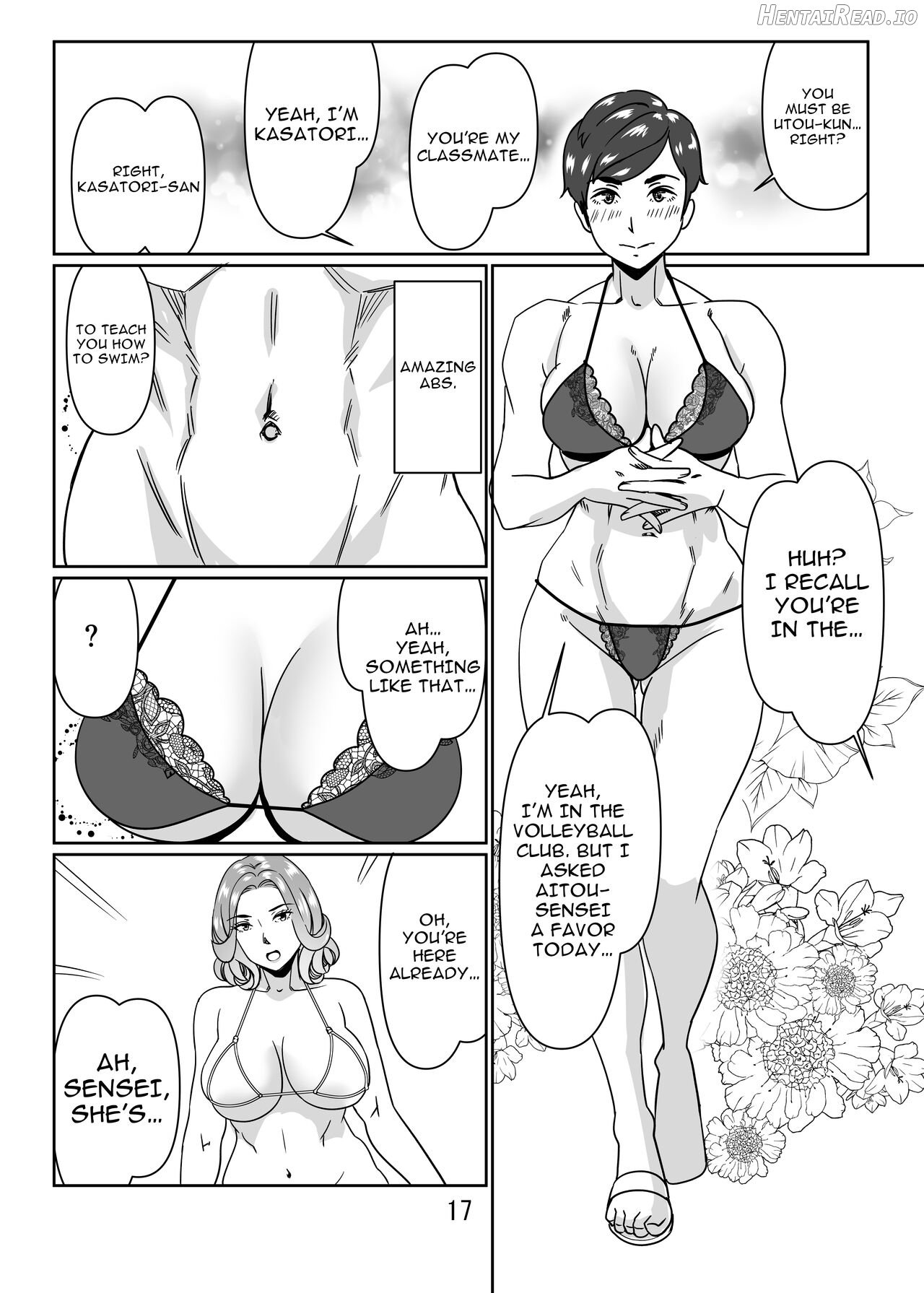 Poolside de Sensei-tachi to Tanoshindemasu 2 Chapter 1 - page 17