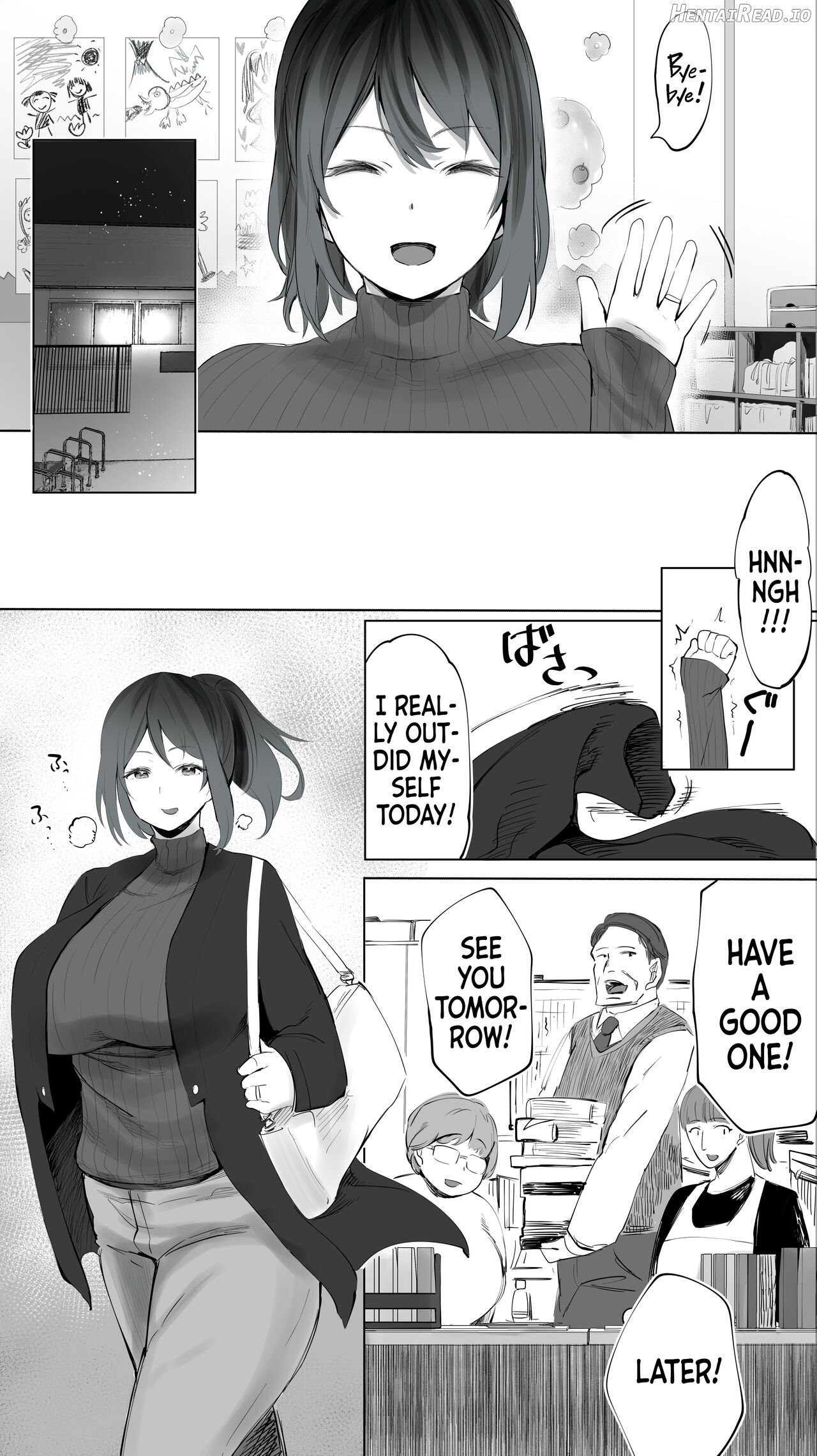 Jimoto no Hametomo. "Kouhai no Hoikushi N" Chapter 1 - page 6